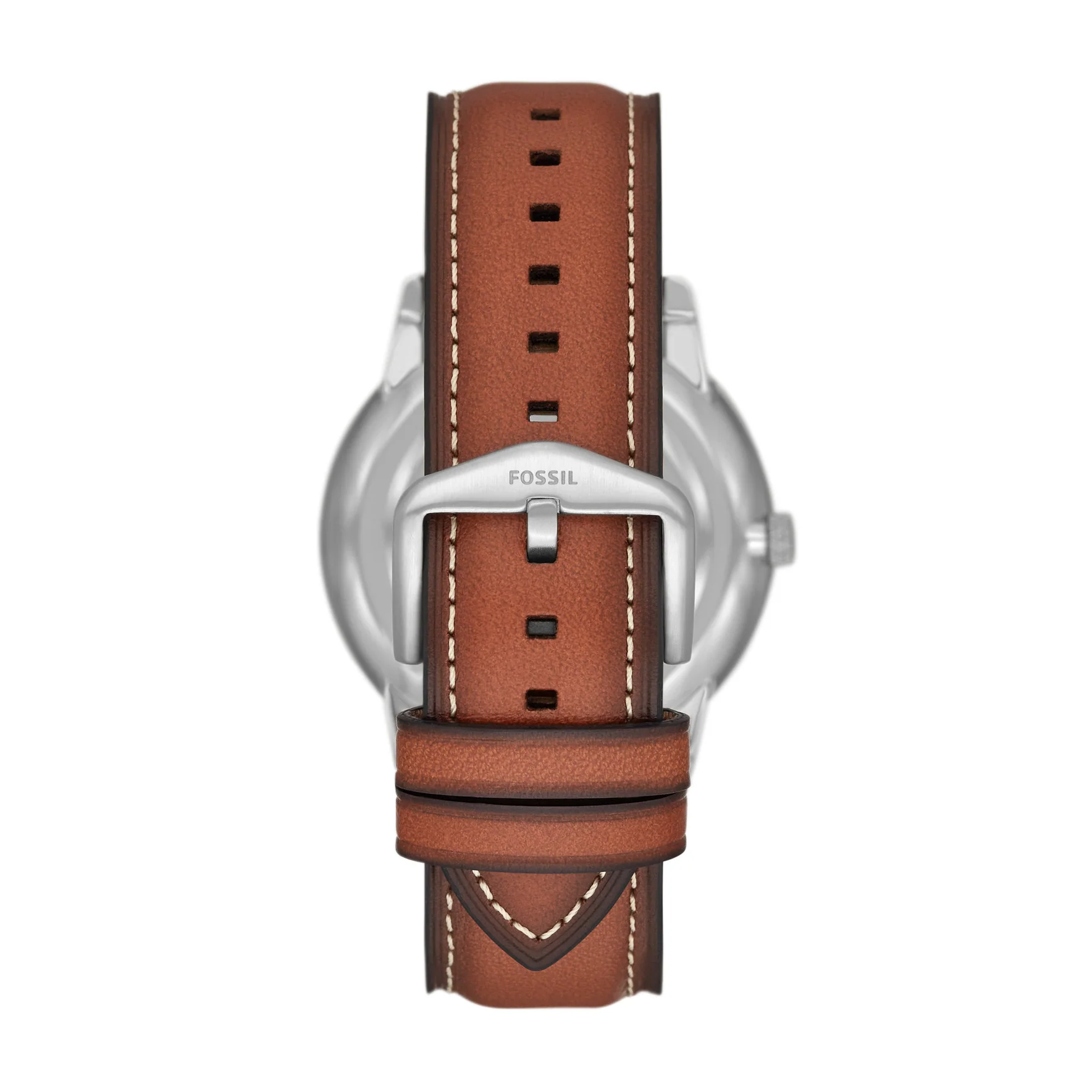 Neutra Moonphase Multifunction Brown Leather Watch - Image 2