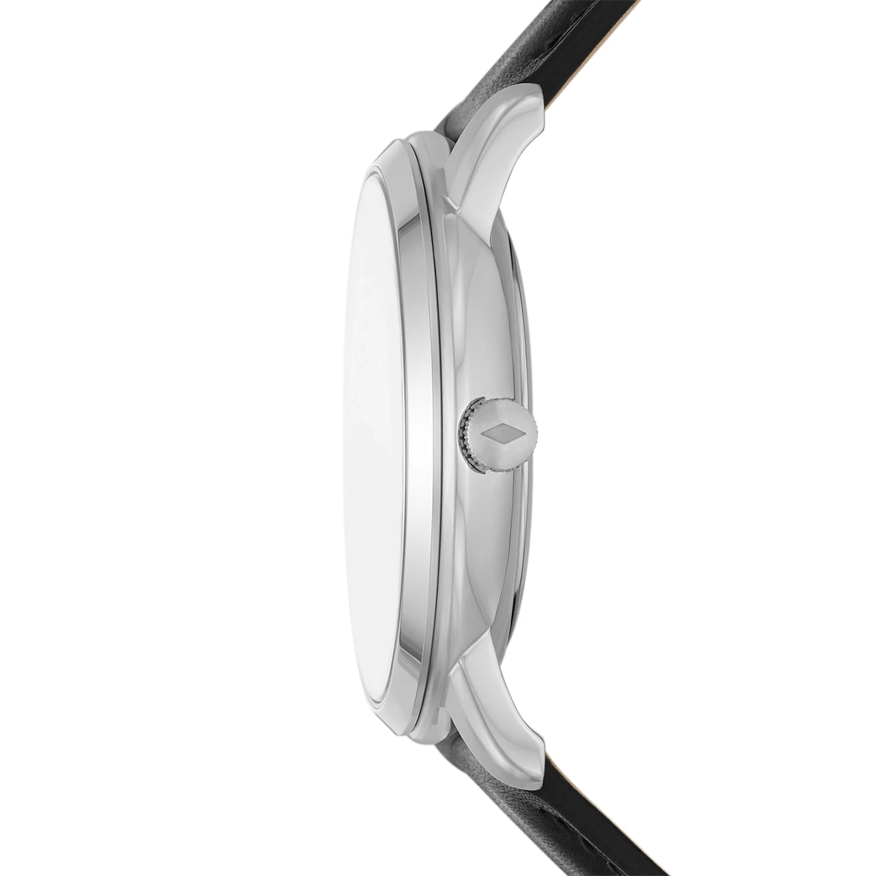Neutra Moonphase Multifunction Black Leather Watch - Image 3