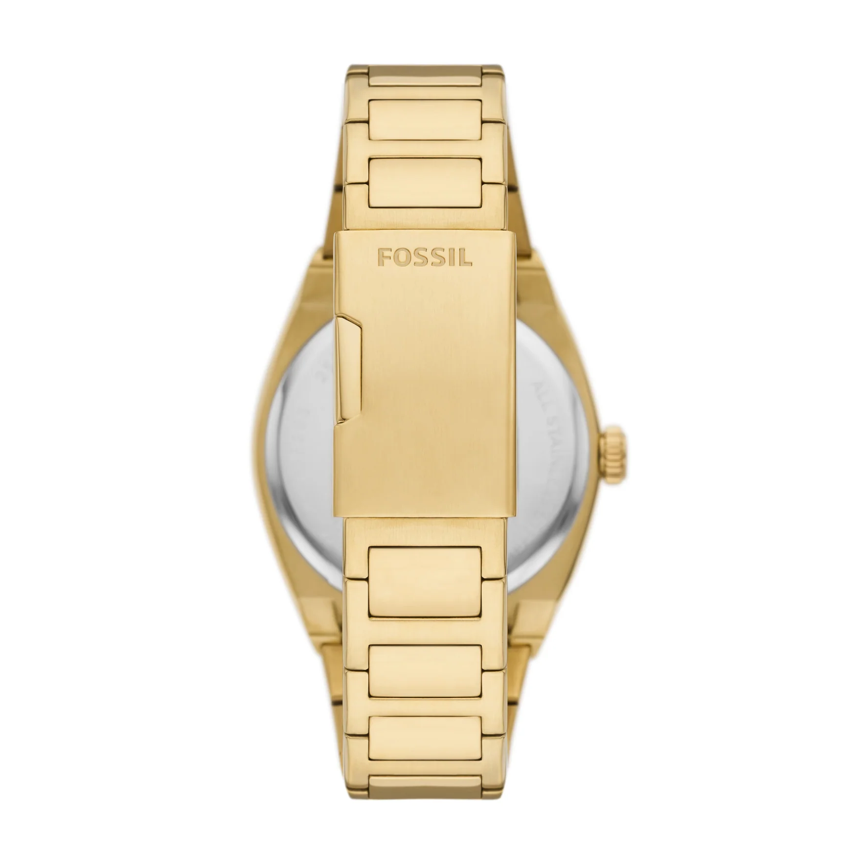 Everett Three-Hand Date Gold-Tone Stainless Steel Watch - Image 3