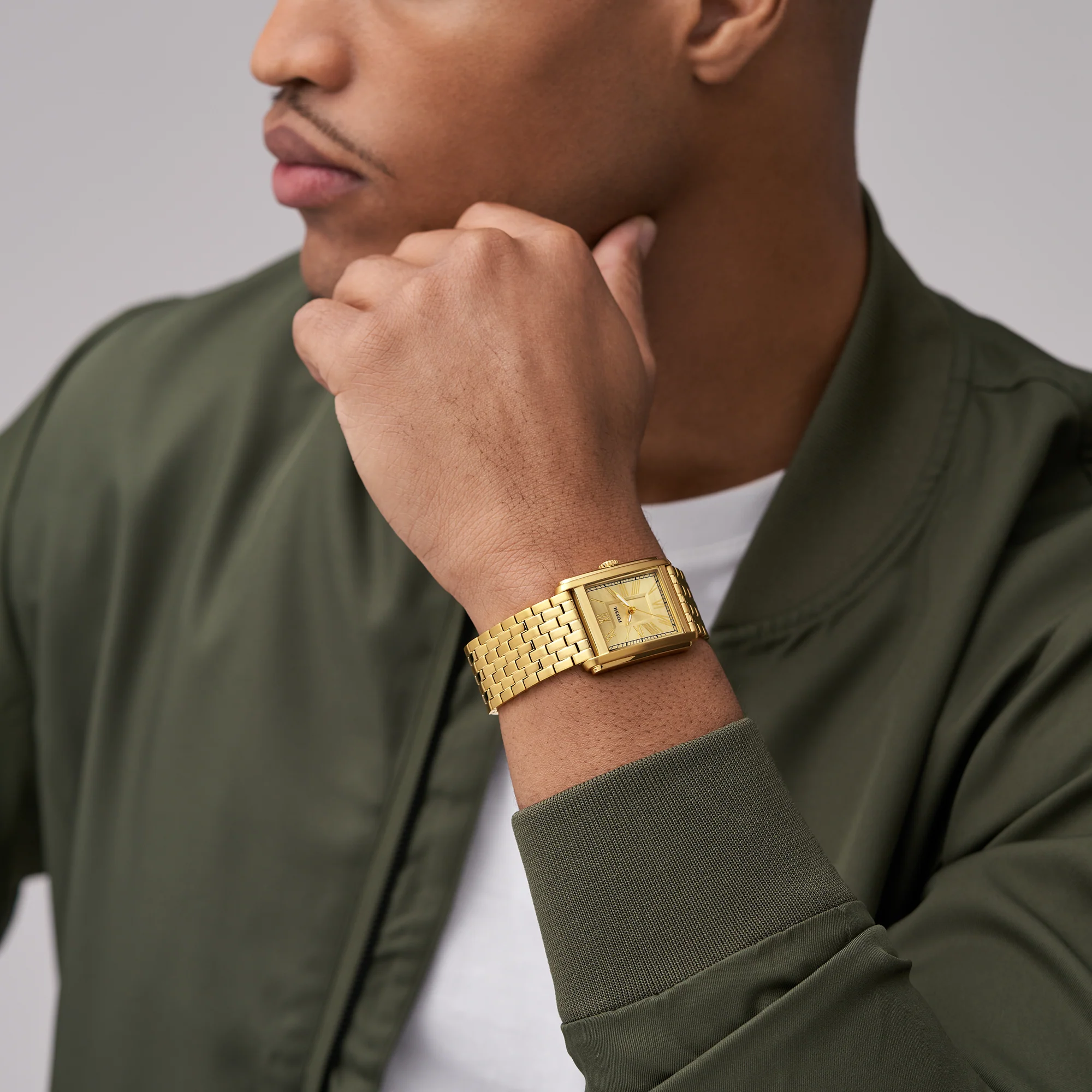 Carraway Three-Hand Gold-Tone Stainless Steel Watch - Image 4