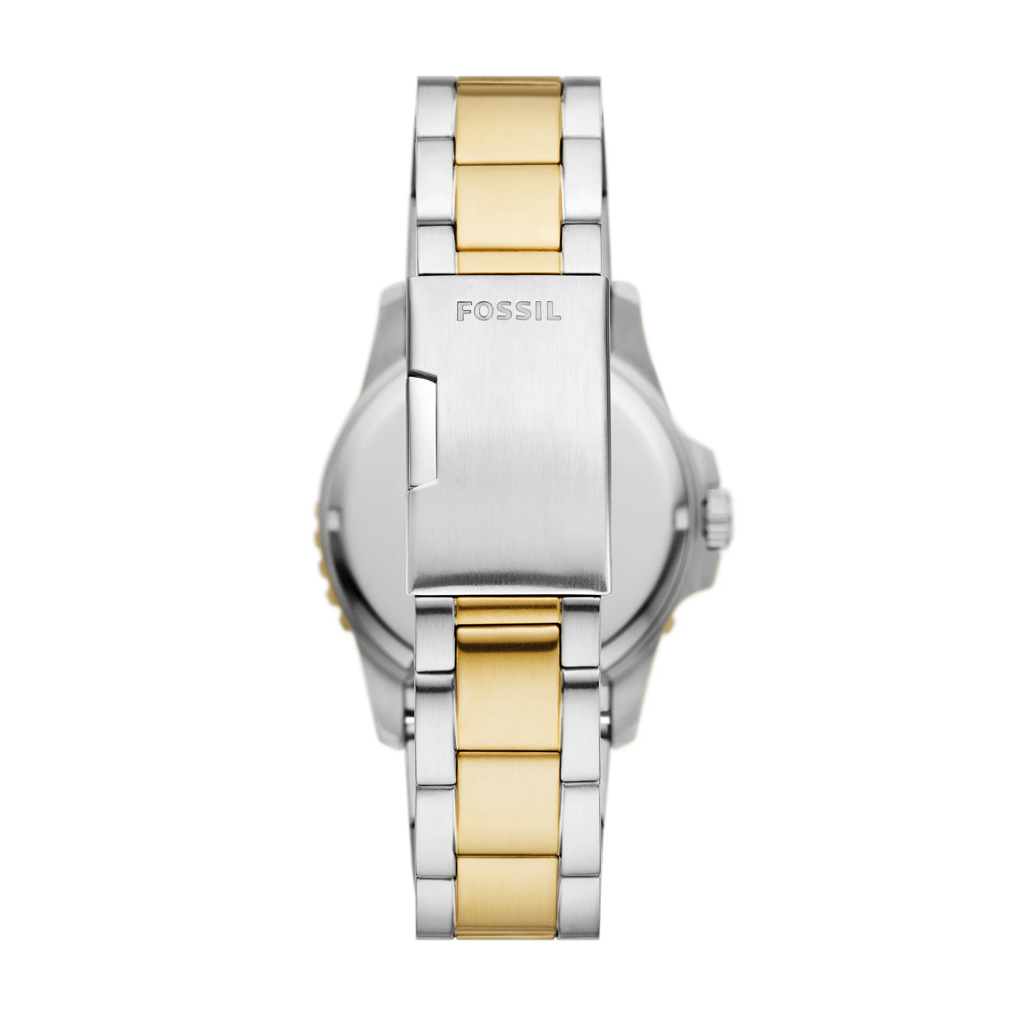Fossil Blue Dive Three-Hand Date Two-Tone Stainless Steel Watch - Image 3