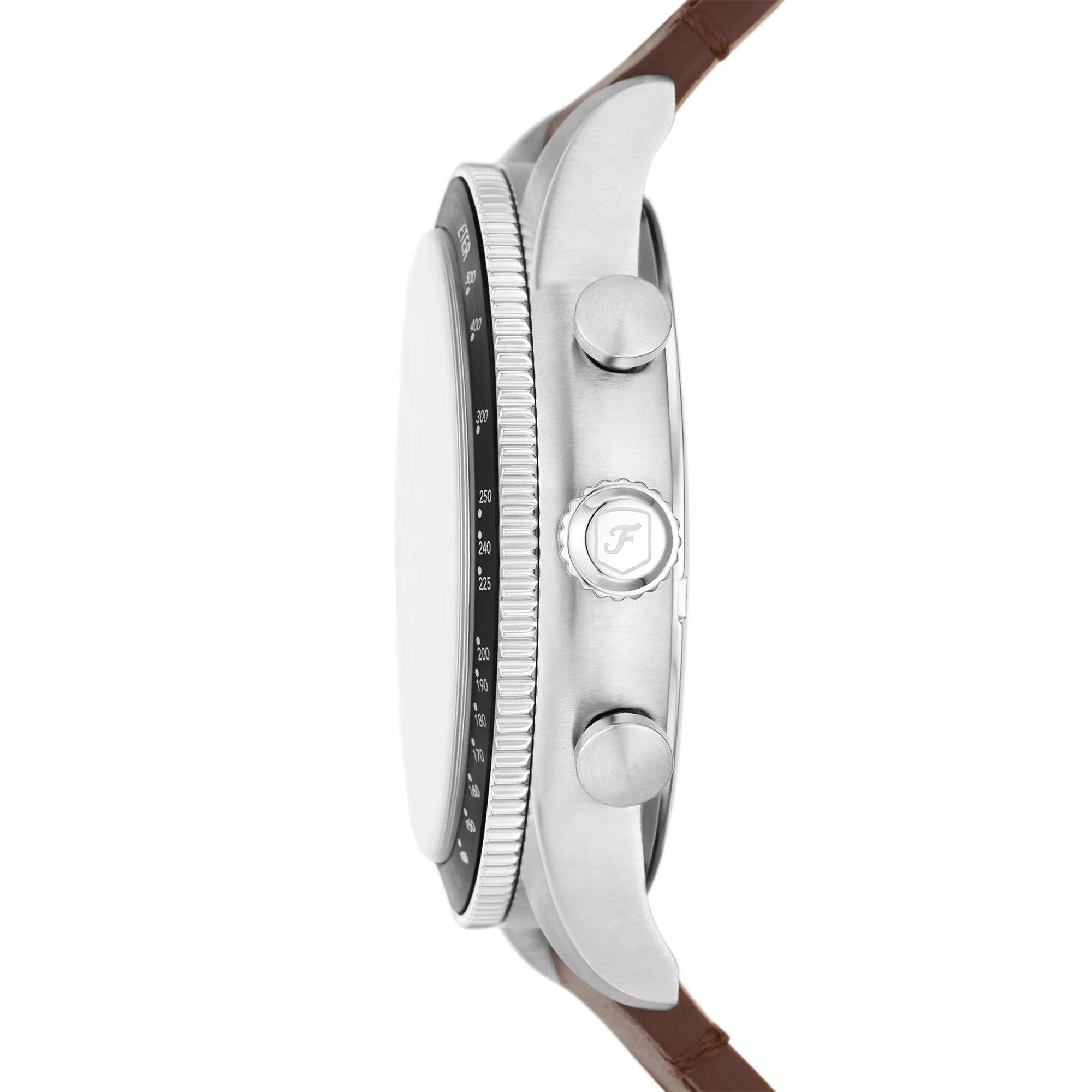 Sport Tourer Chronograph Brown LiteHide⢠Leather Watch - Image 2