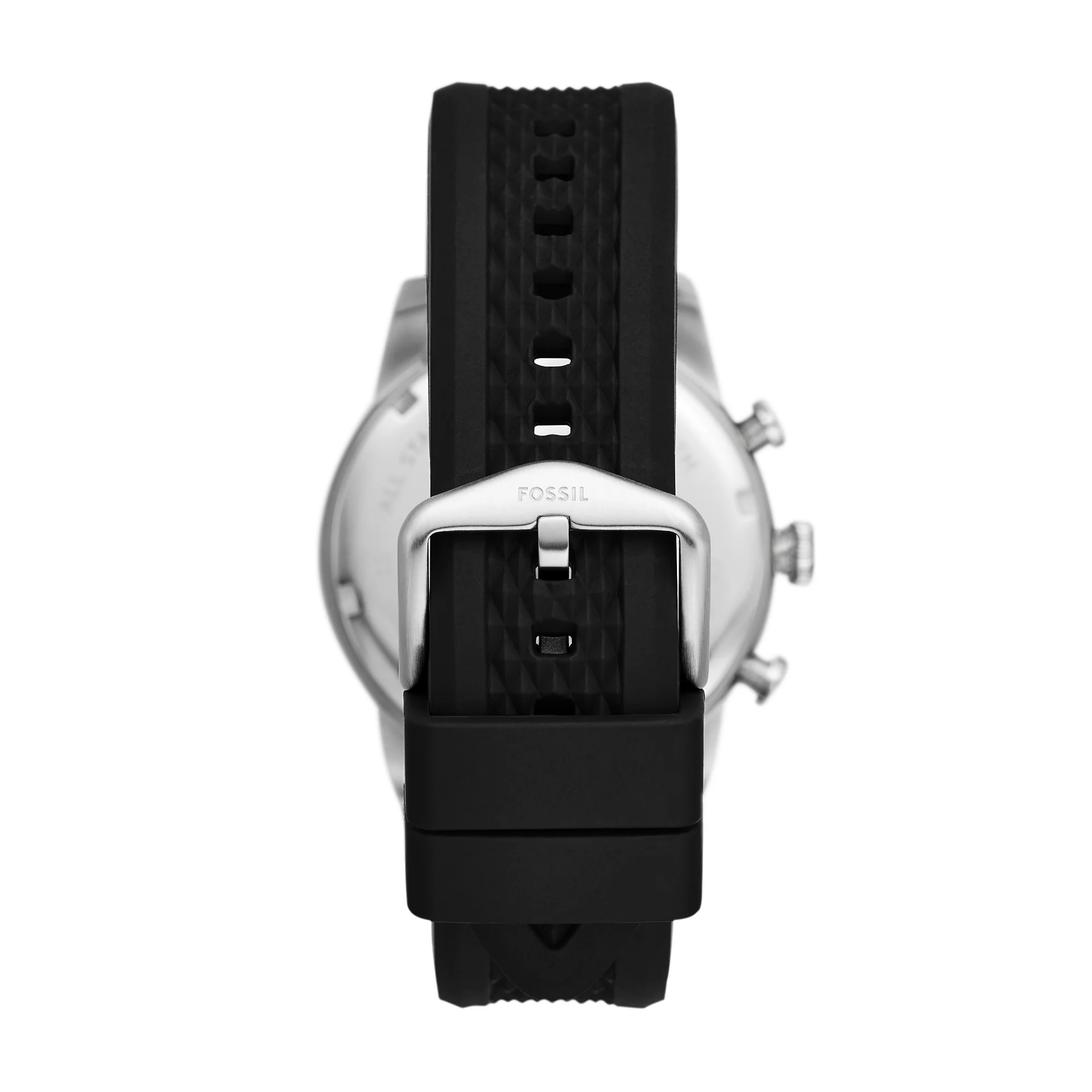 Sport Tourer Chronograph Black Silicone Watch - Image 3