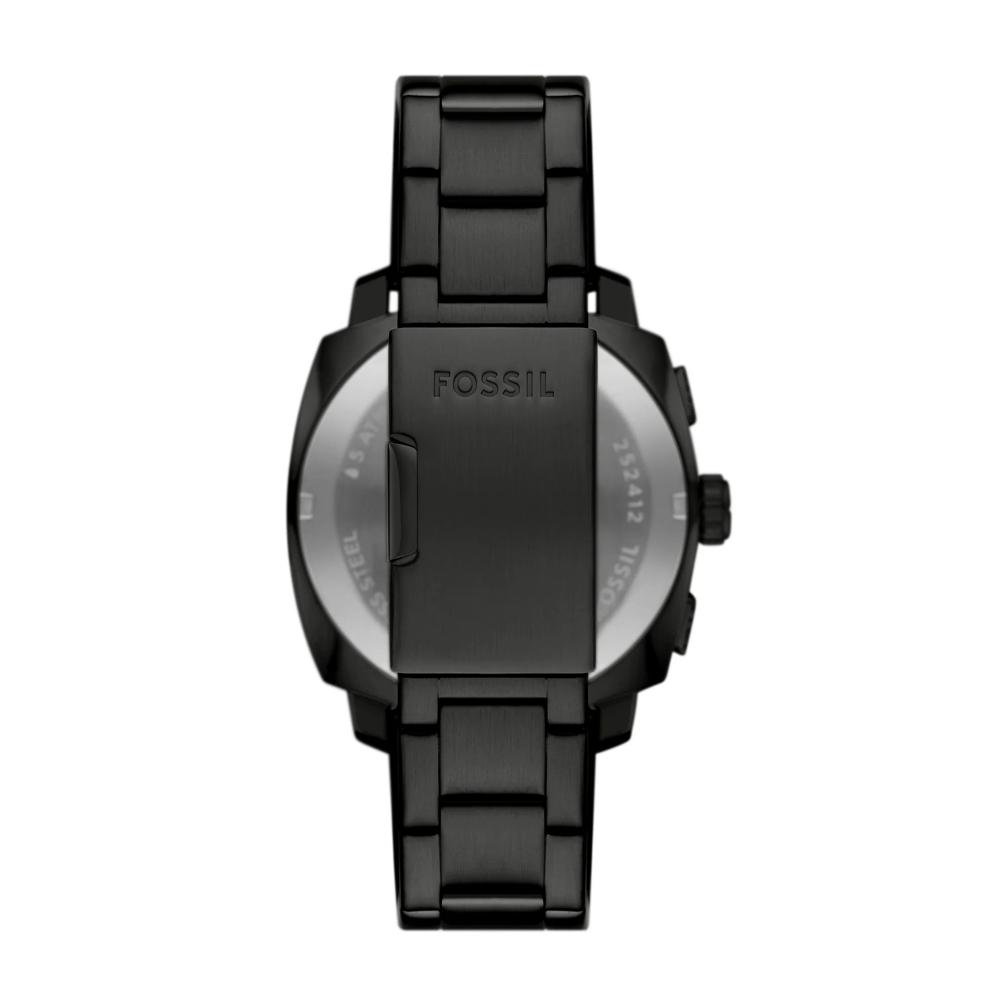 Machine Chronograph Black Stainless Steel Watch - Image 3