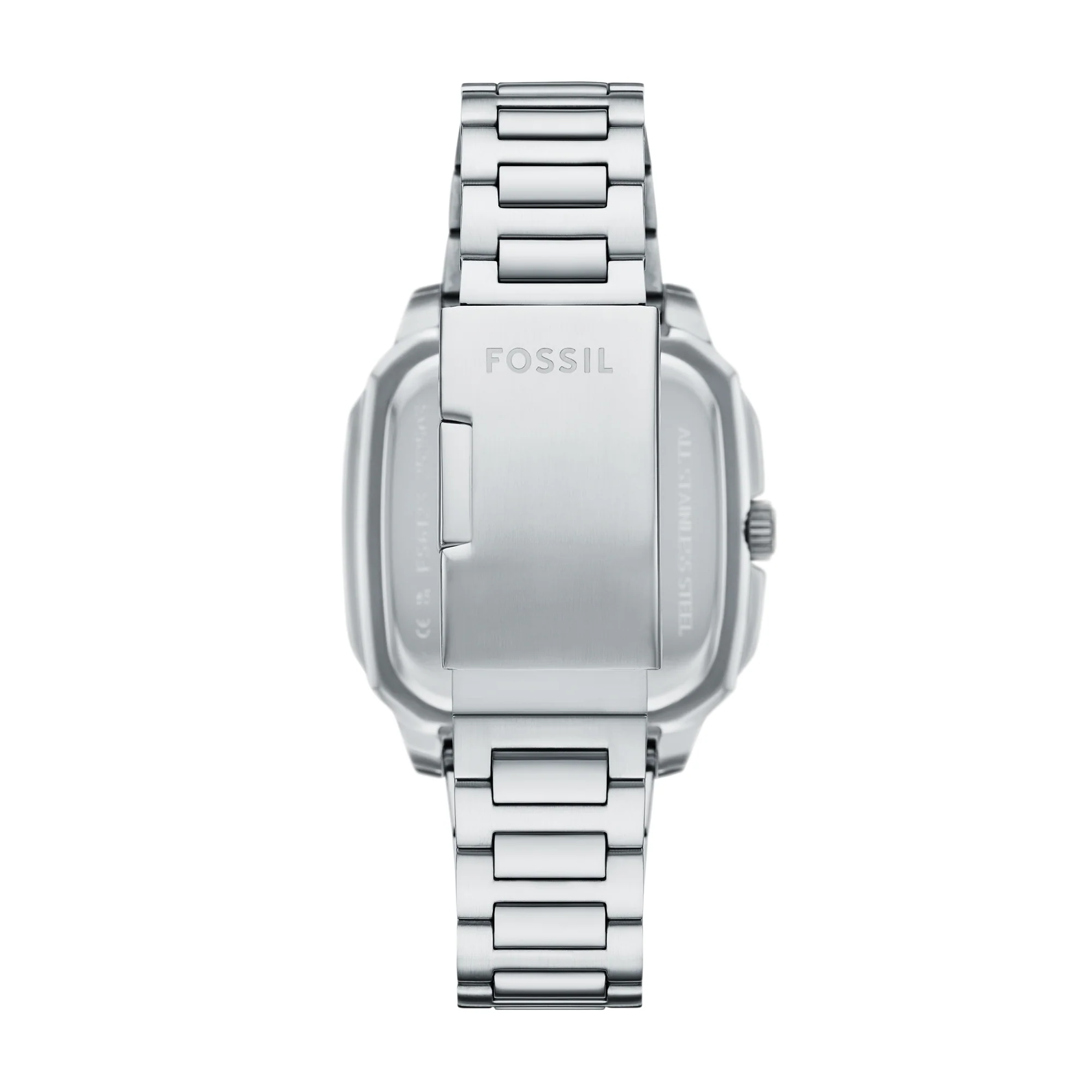 Crosby Three-Hand Date Stainless Steel Watch - Image 3