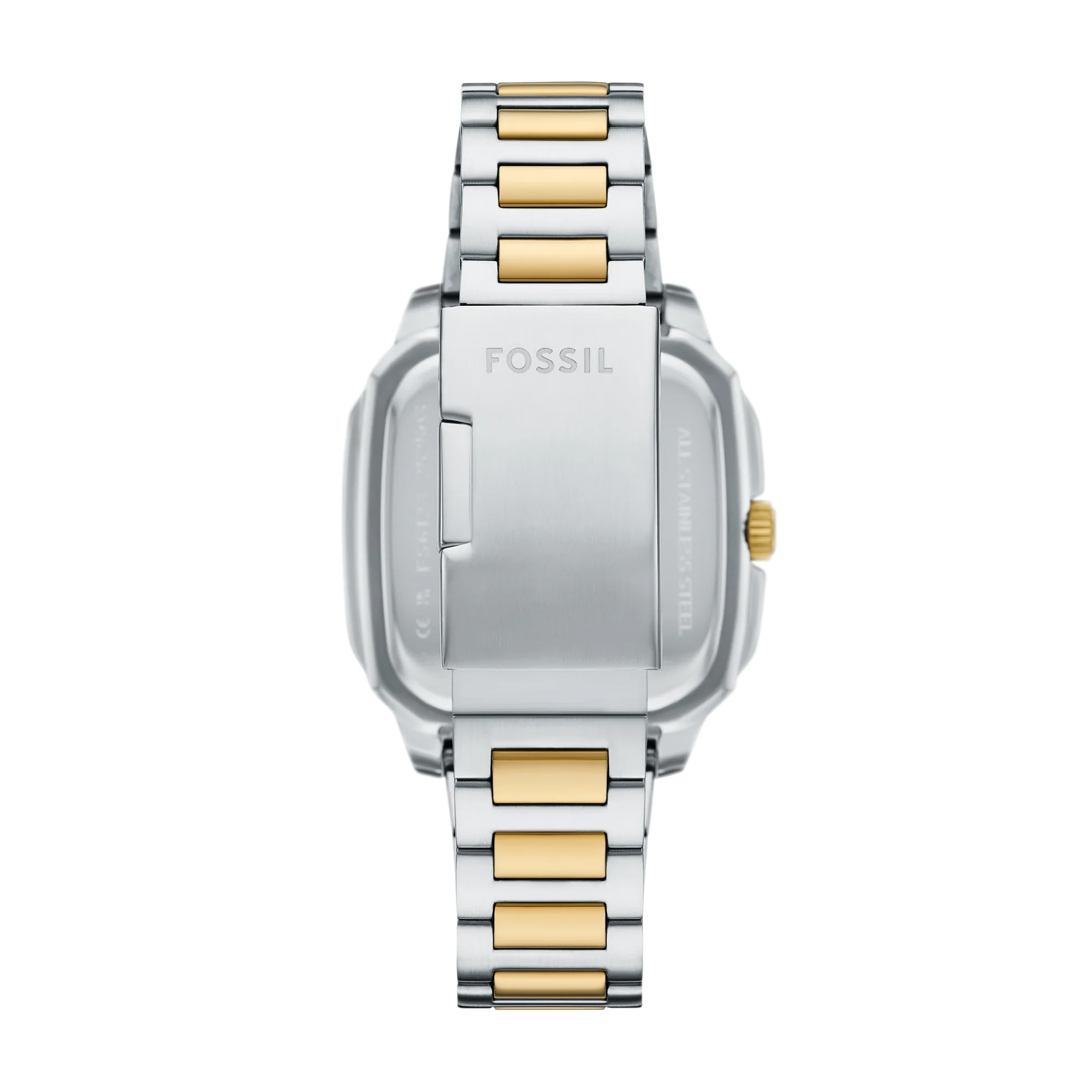 Crosby Three-Hand Date Two-Tone Stainless Steel Watch - Image 3