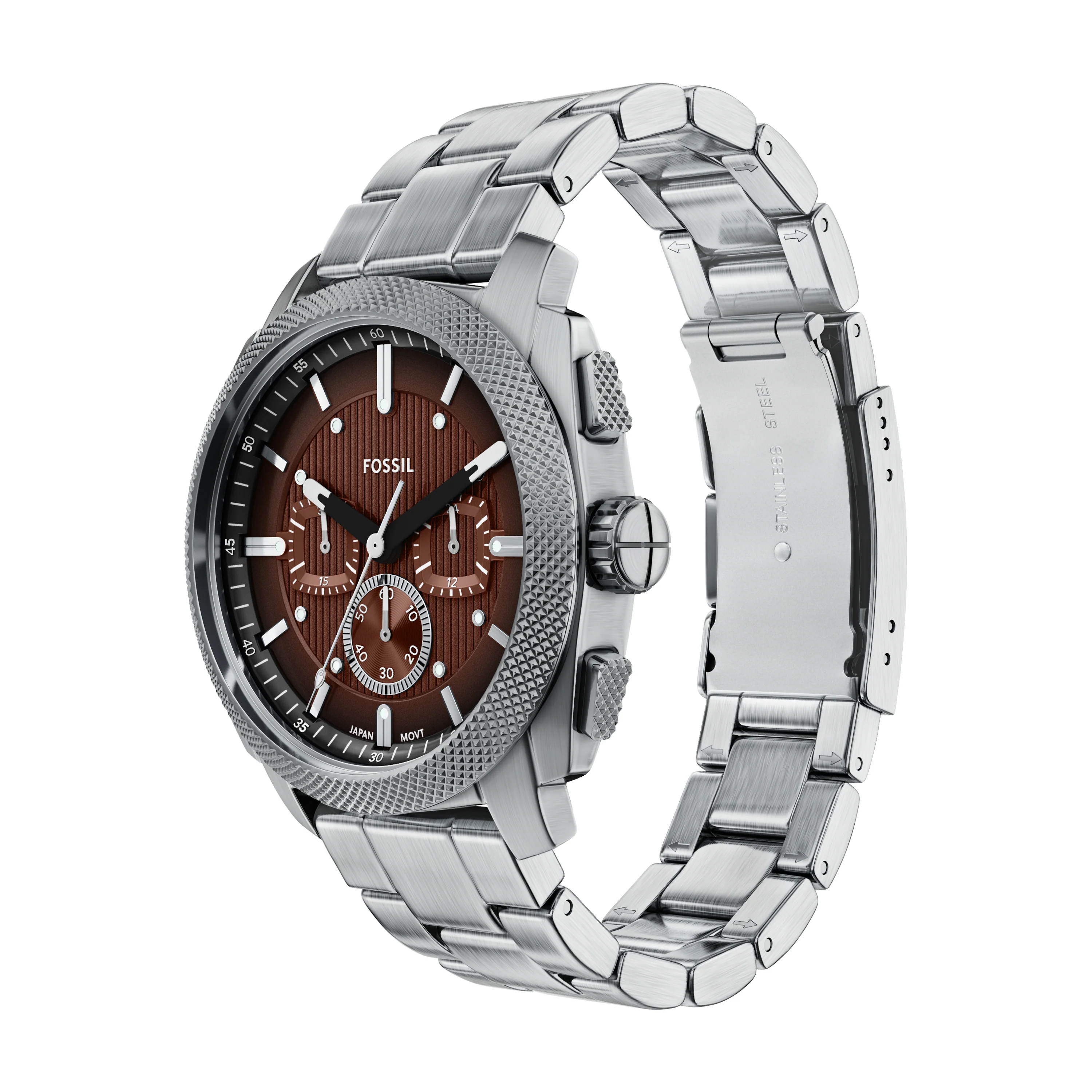 Machine Chronograph Stainless Steel Watch - Image 7