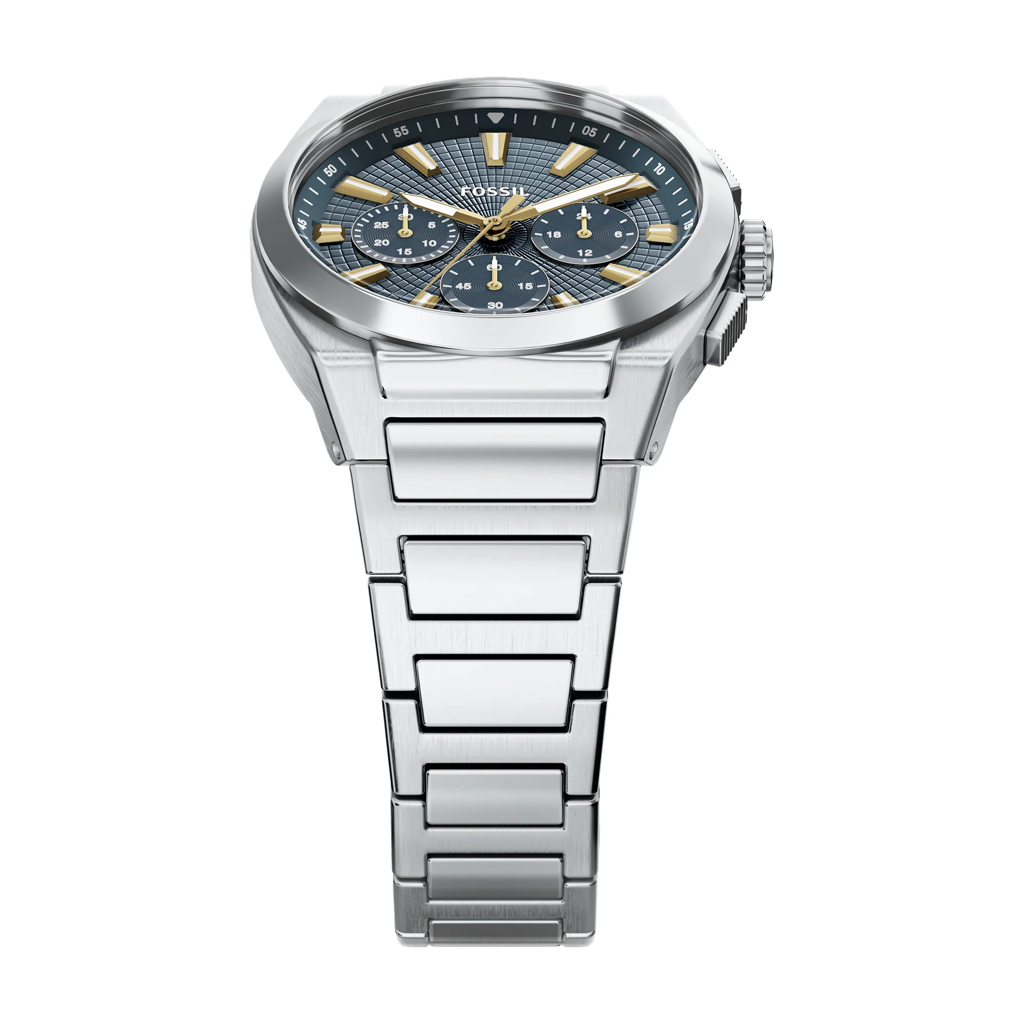 Everett Chronograph Stainless Steel Watch - Image 5