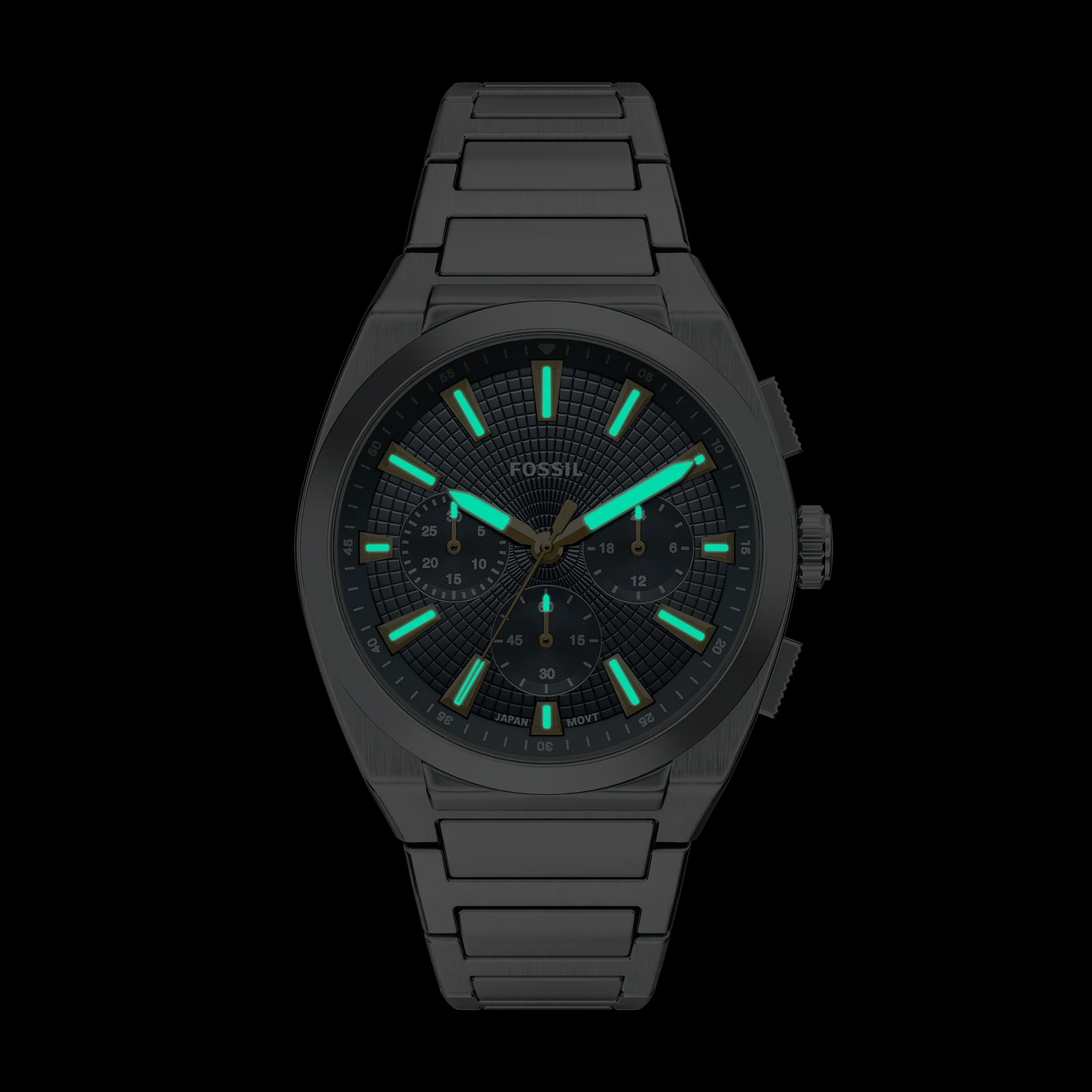 Everett Chronograph Stainless Steel Watch - Image 6