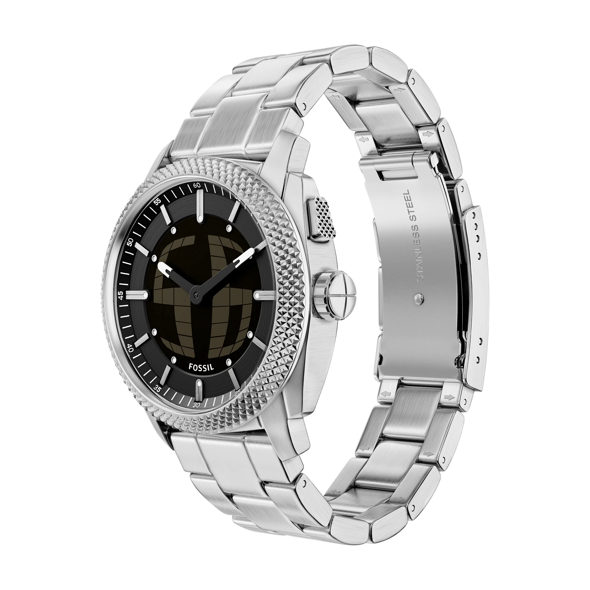 Machine Big Tic Stainless Steel Watch - Image 5