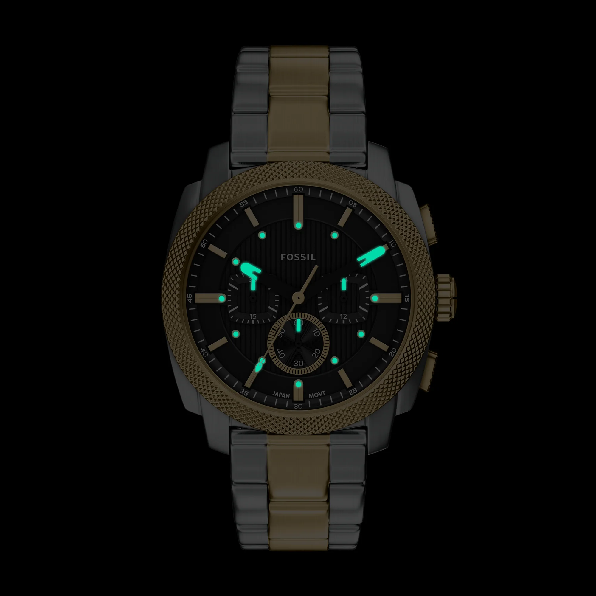 Machine Chronograph Two-Tone Stainless Steel Watch - Image 7