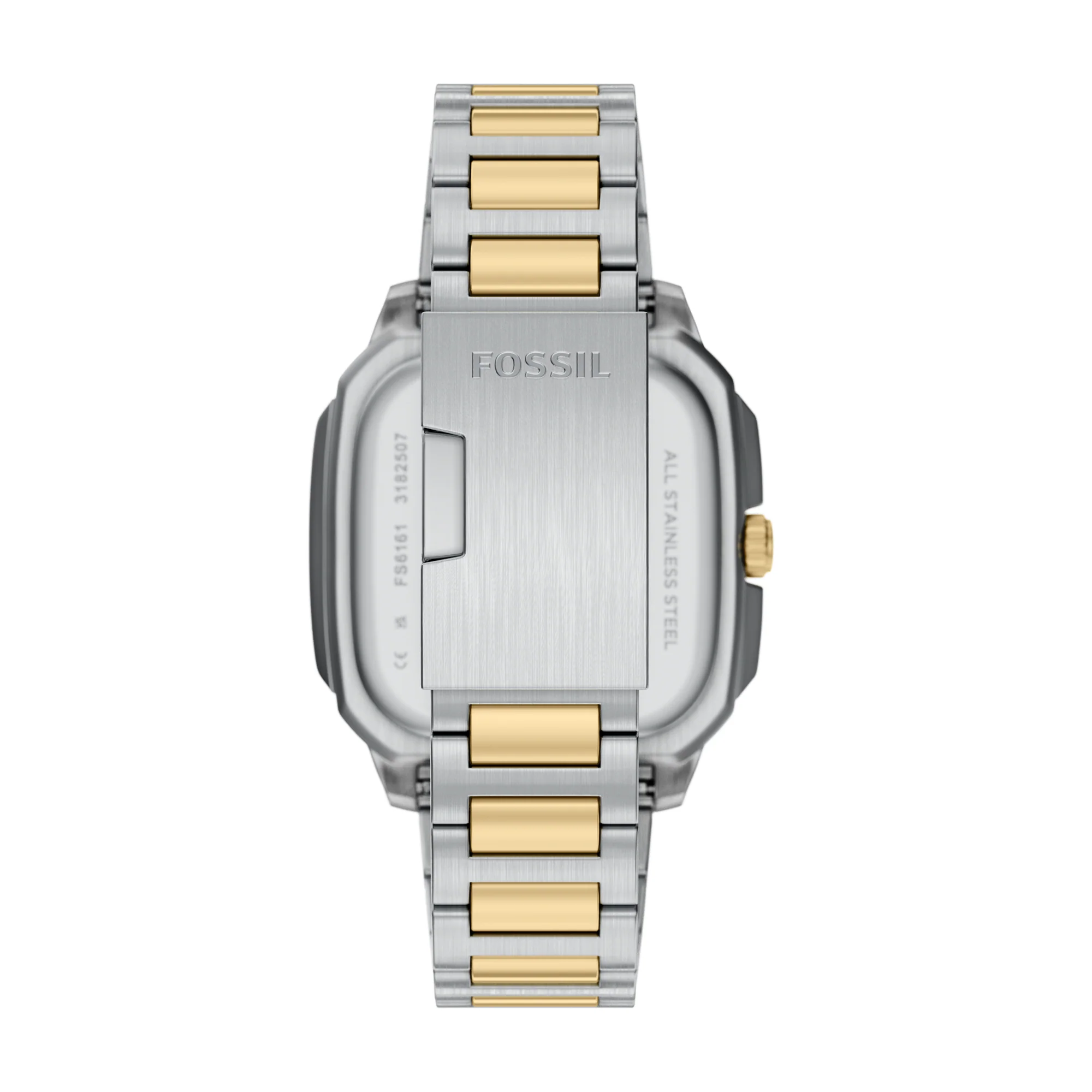 Crosby Three-Hand Date Two-Tone Stainless Steel Watch - Image 5