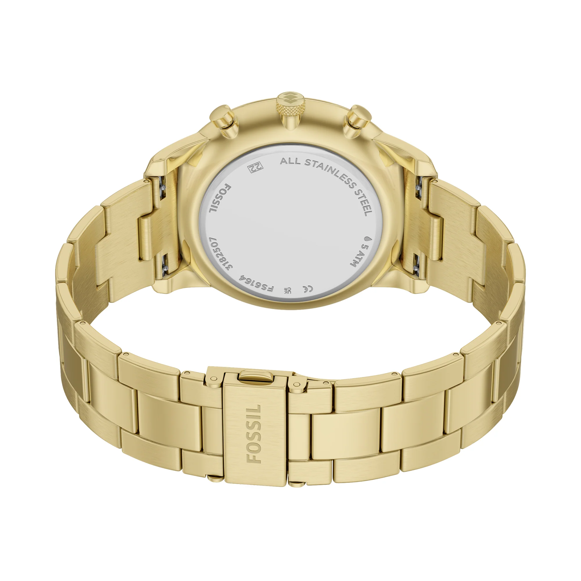 Neutra Chronograph Gold-Tone Stainless Steel Watch - Image 5