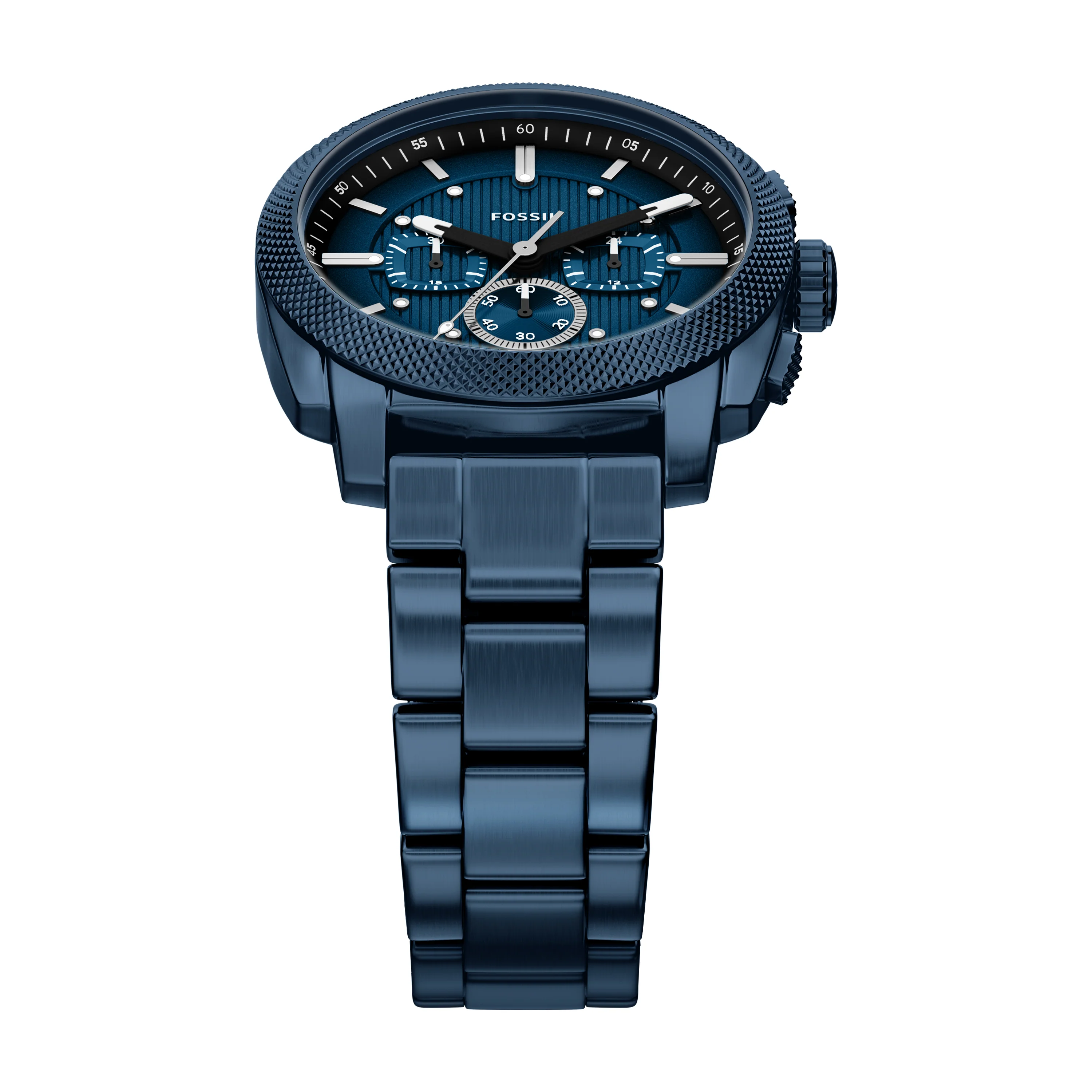 Machine Chronograph Navy Stainless Steel Watch - Image 4