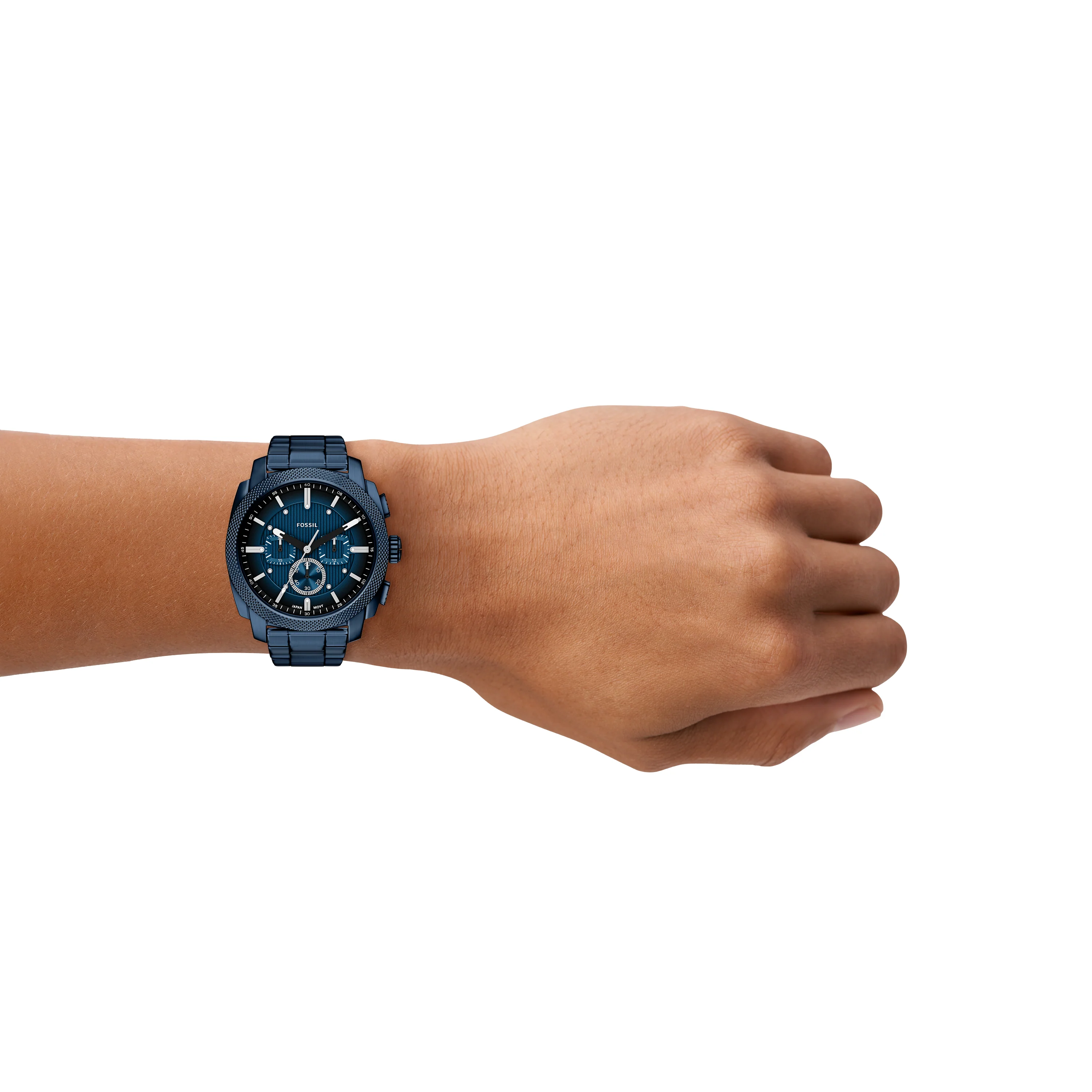 Machine Chronograph Navy Stainless Steel Watch - Image 9