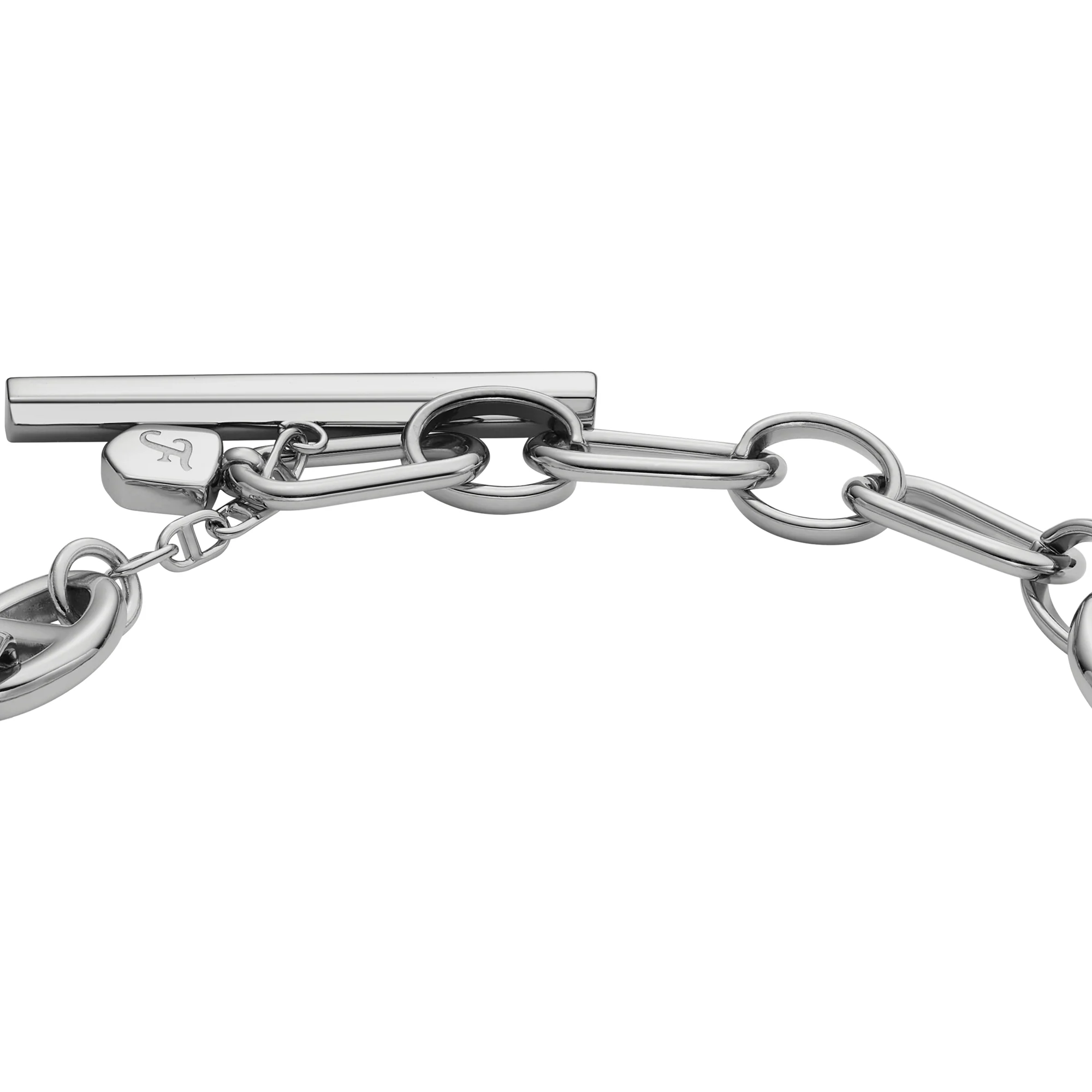Heritage D-Link Stainless Steel Chain Bracelet - Image 3