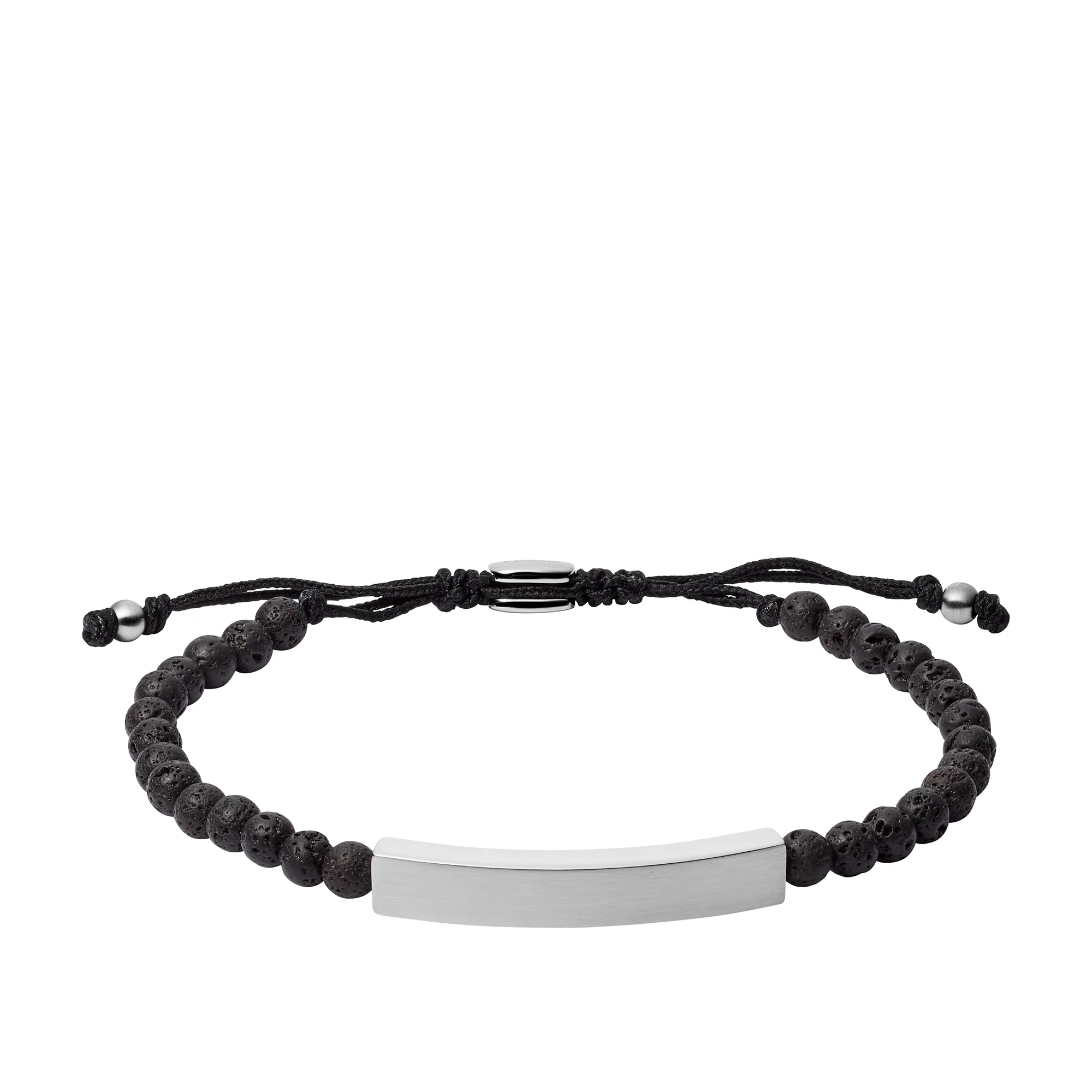 Ellis Plaque Lava Stone Bracelet