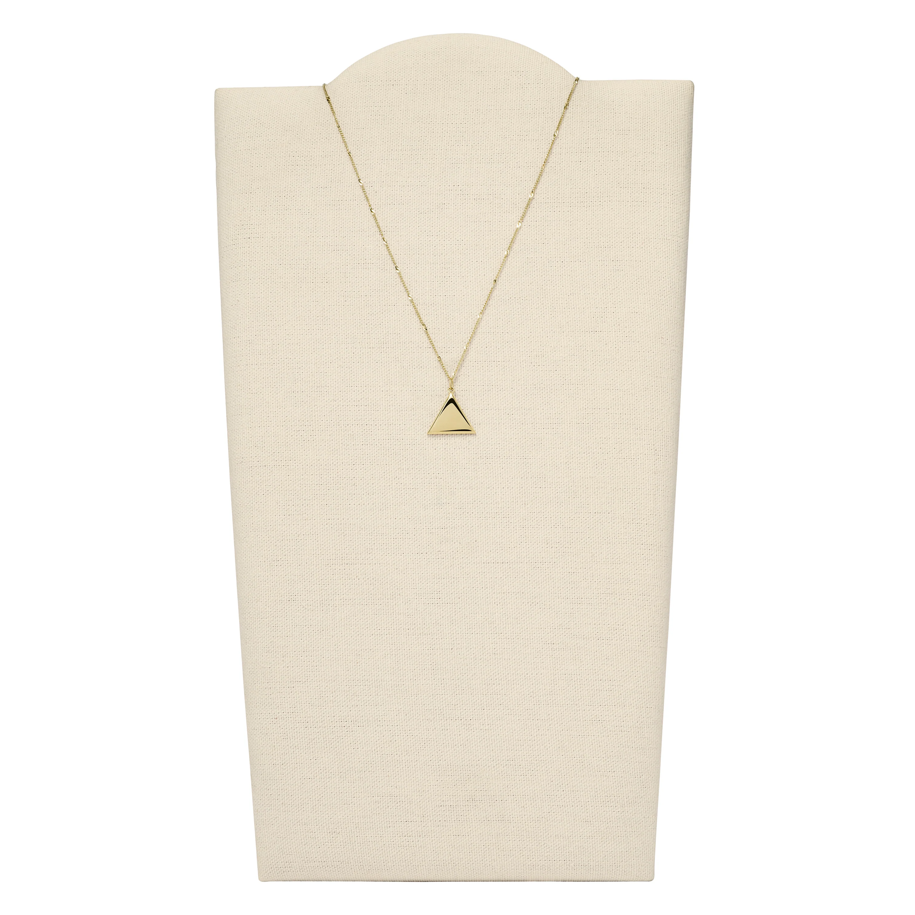 Gold-Tone Stainless Steel Pendant Necklace - Image 3