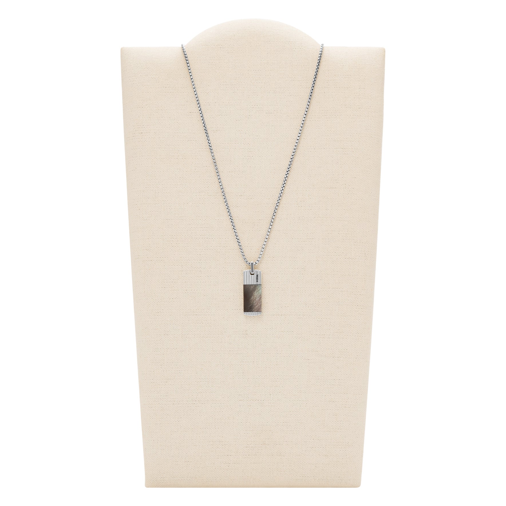 Vintage Heritage Mother-of-Pearl Pendant Necklace - Image 2