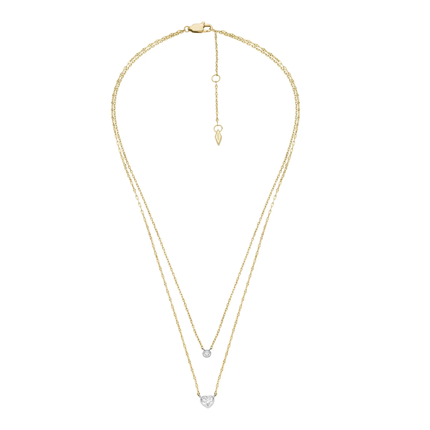 Sadie Tokens Of Affection Two-Tone Stainless Steel Chain Necklace - Image 3