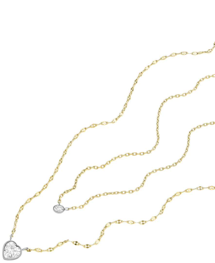 Sadie Tokens Of Affection Two-Tone Stainless Steel Chain Necklace - Image 4
