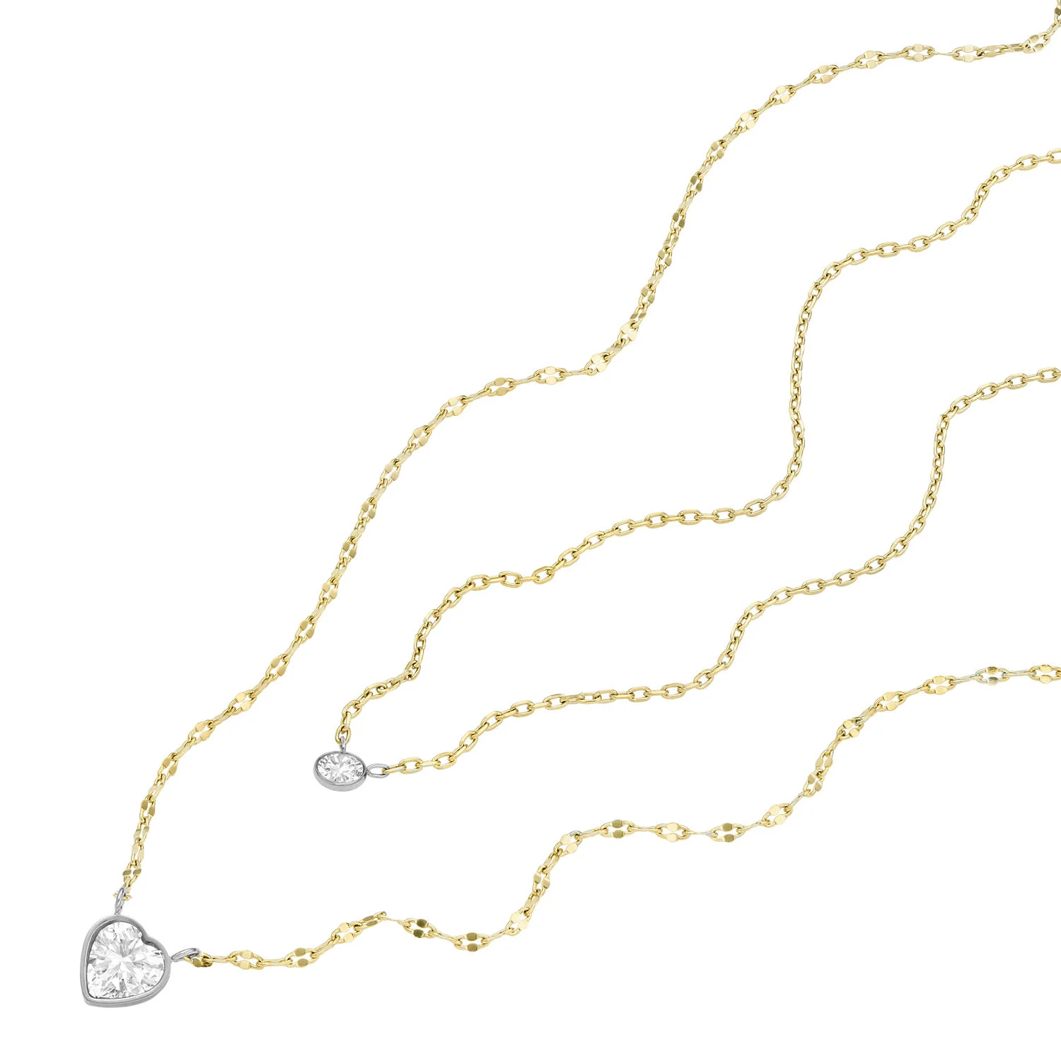 Sadie Tokens Of Affection Two-Tone Stainless Steel Chain Necklace - Image 5
