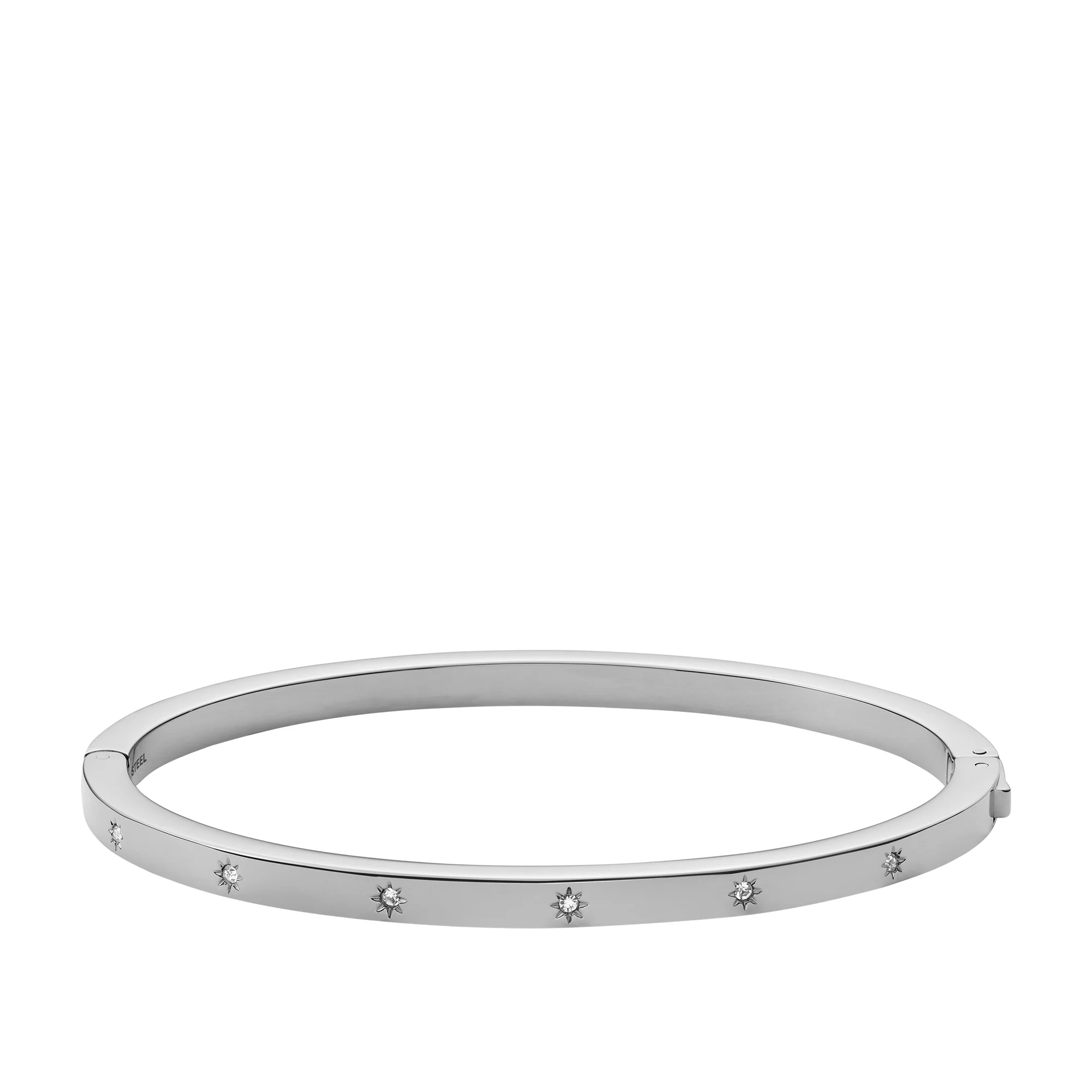 Sadie Shine Bright Stainless Steel Bangle Bracelet