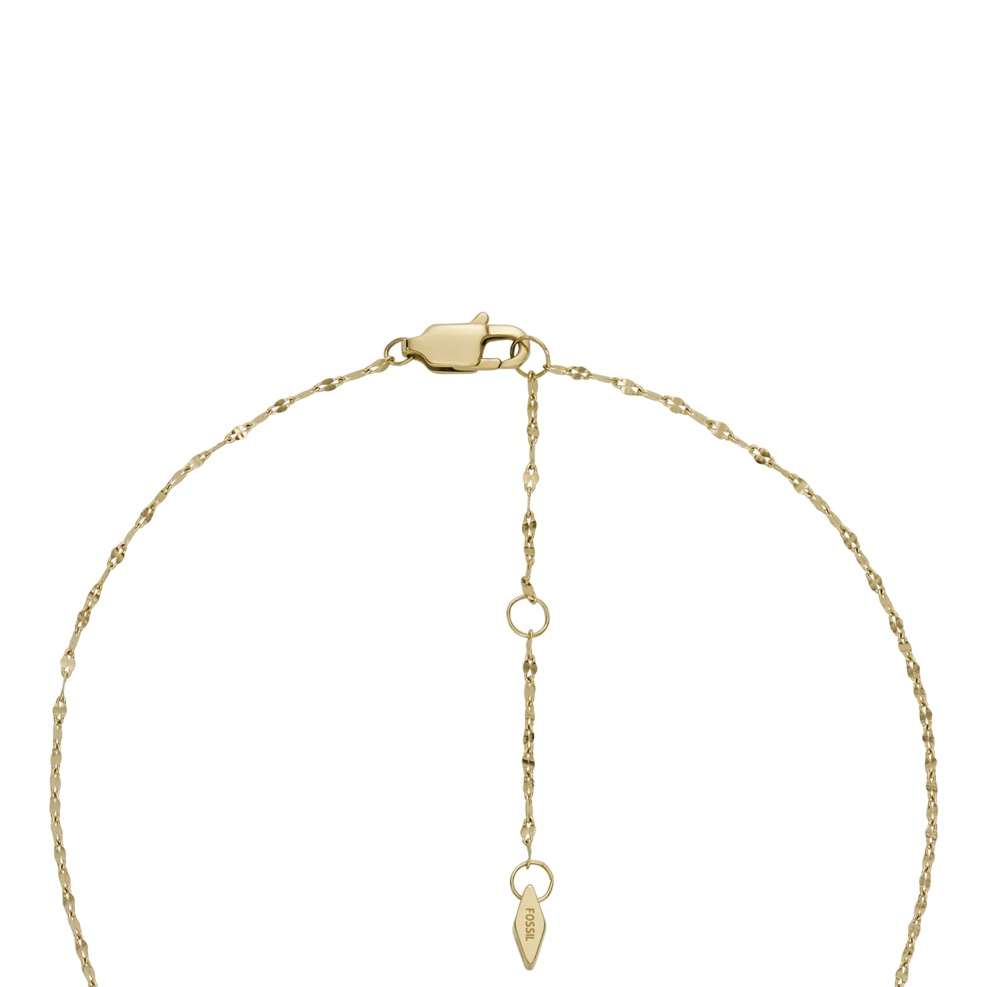 Locket Collection Gold-Tone Stainless Steel Chain Necklace - Image 4
