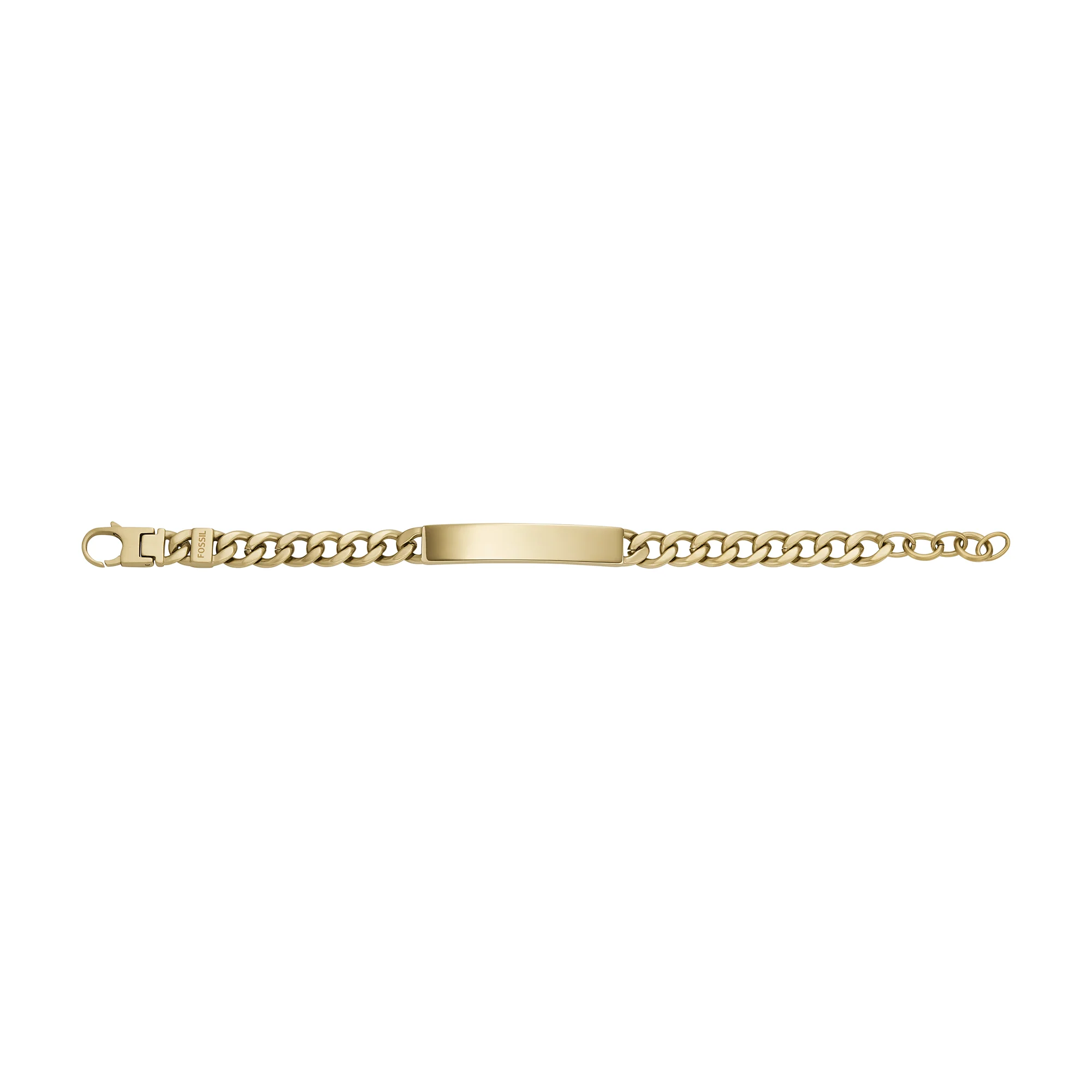 Ellis Gold-Tone Stainless Steel Chain Bracelet - Image 2