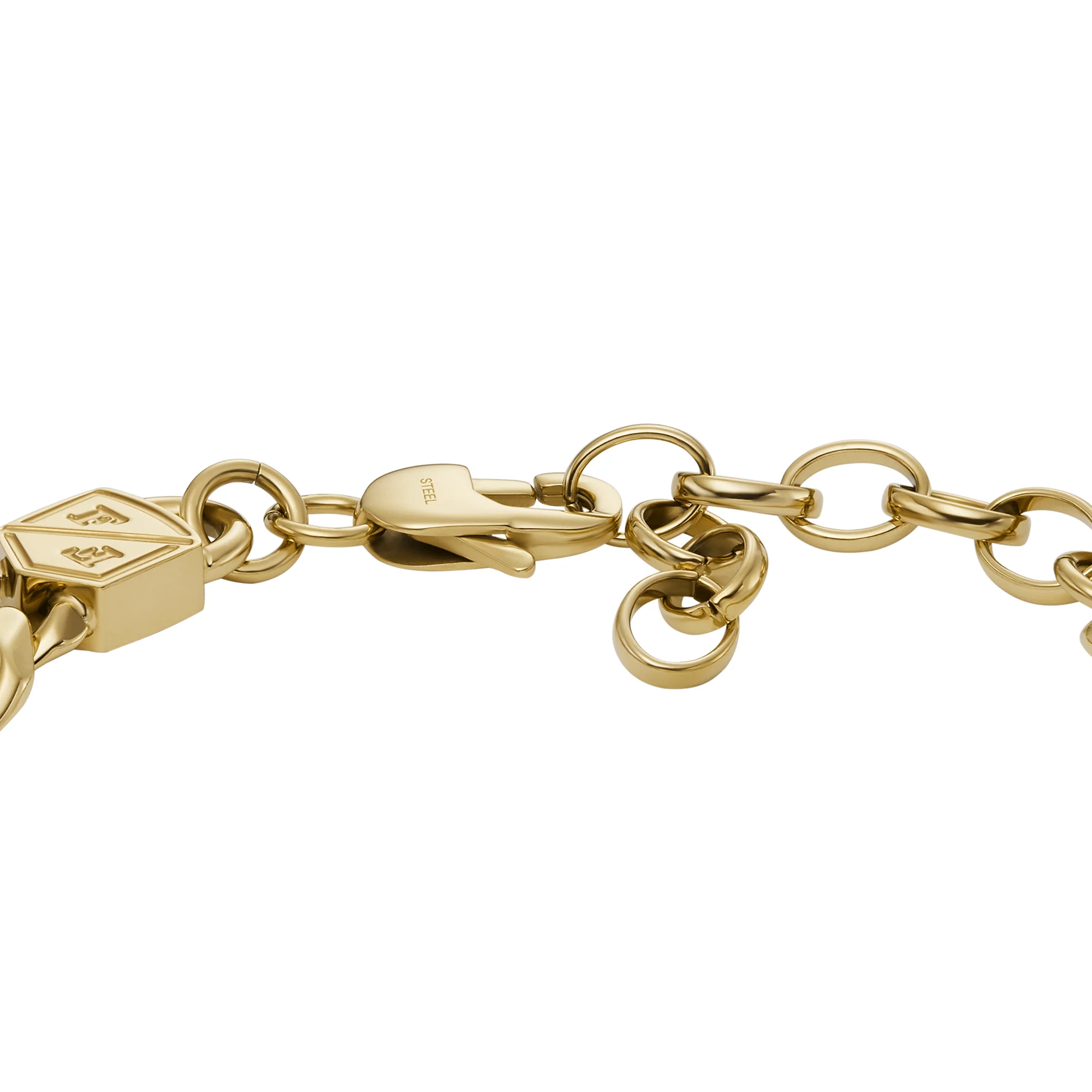 Bold Chains Gold-Tone Stainless Steel Chain Bracelet - Image 3