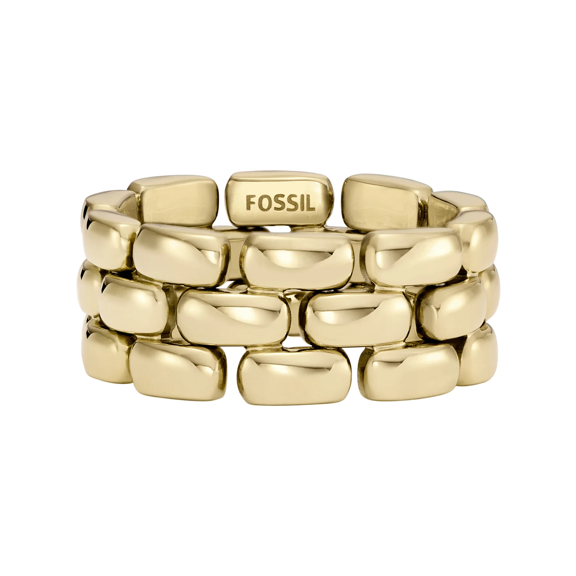 Arden Watch Links Gold-Tone Stainless Steel Band Ring - Image 4