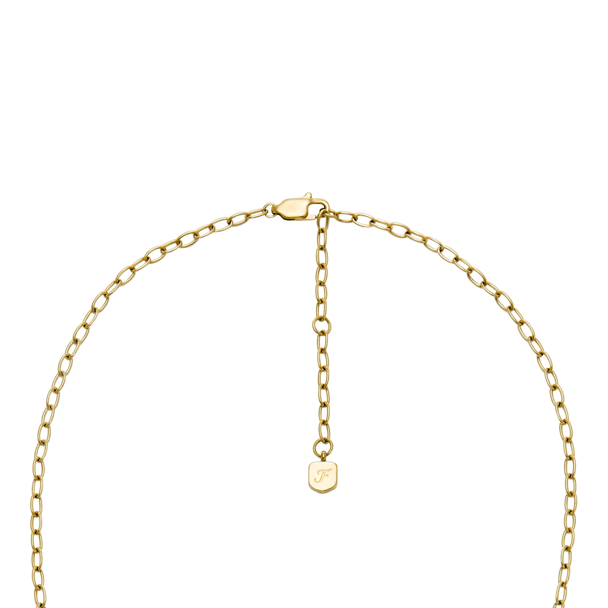 Sadie All My Love Gold-Tone Stainless Steel Heart Pendant Necklace - Image 3
