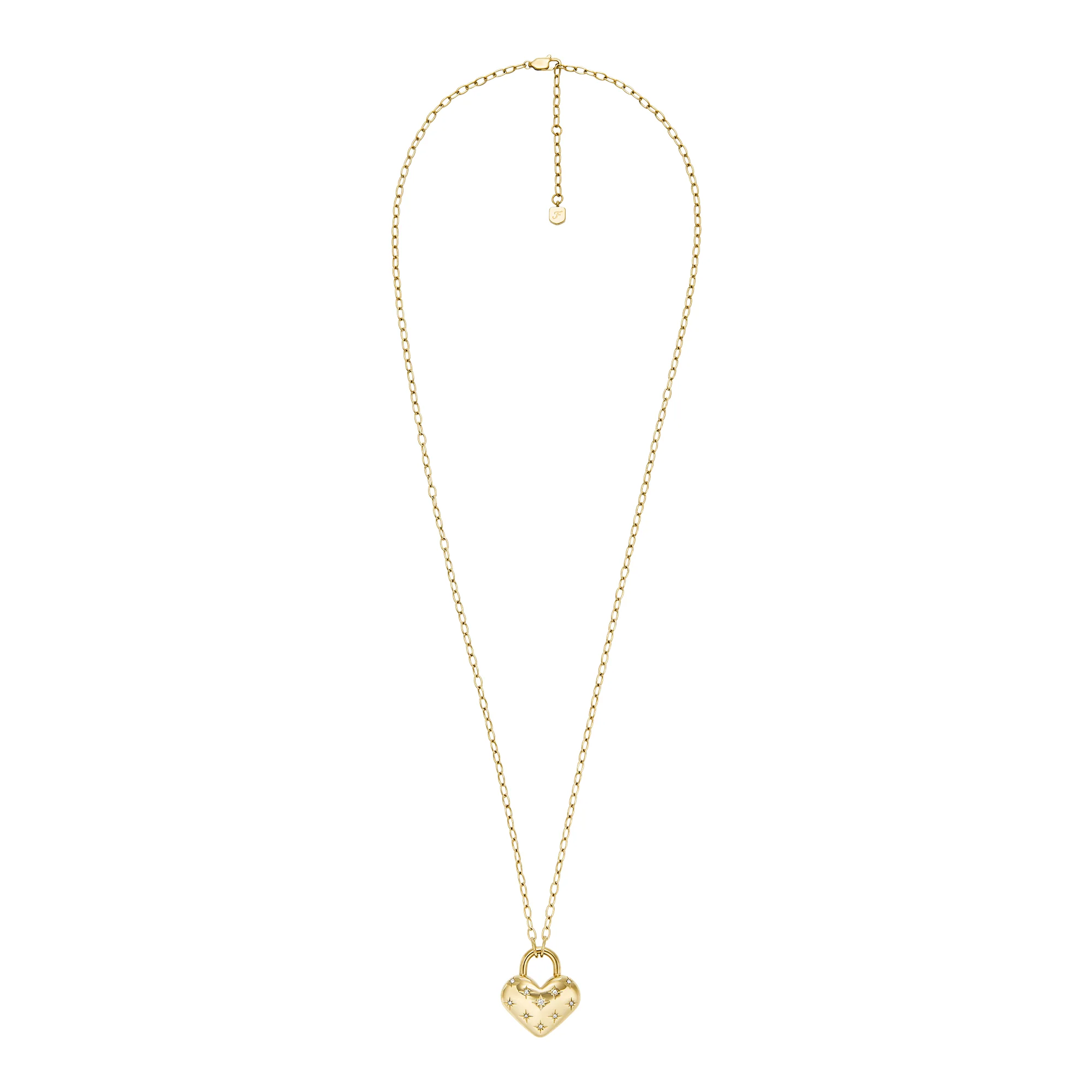 Sadie All My Love Gold-Tone Stainless Steel Heart Pendant Necklace - Image 4