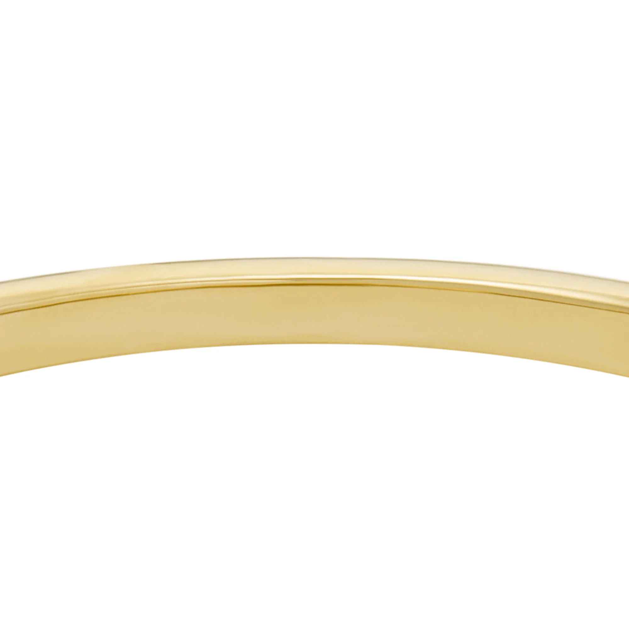 Sadie All My Love Gold-Tone Stainless Steel Heart Bangle Bracelet - Image 3