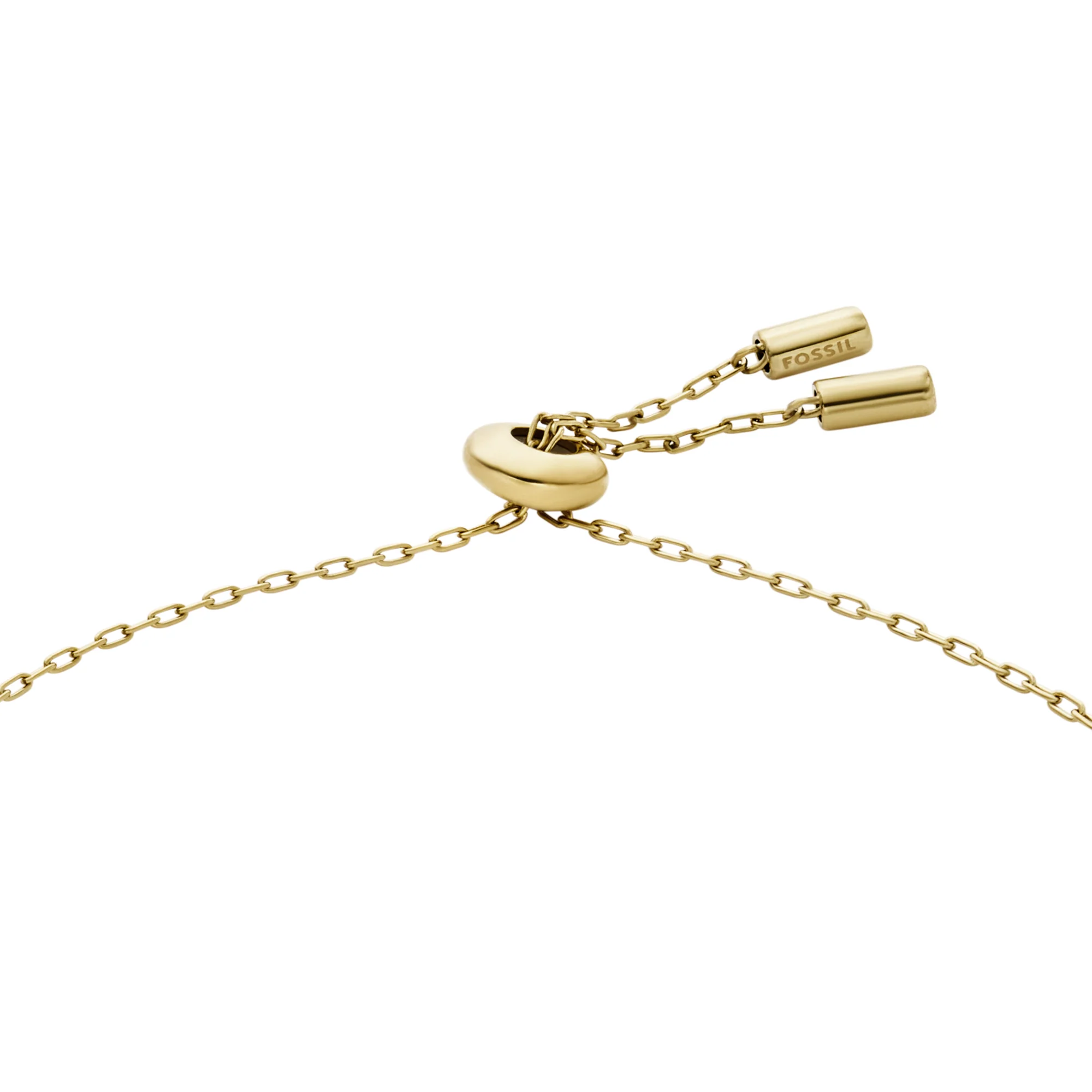 Classic Mother-of-Pearl Gold-Tone Stainless Steel Station Bracelet - Image 3