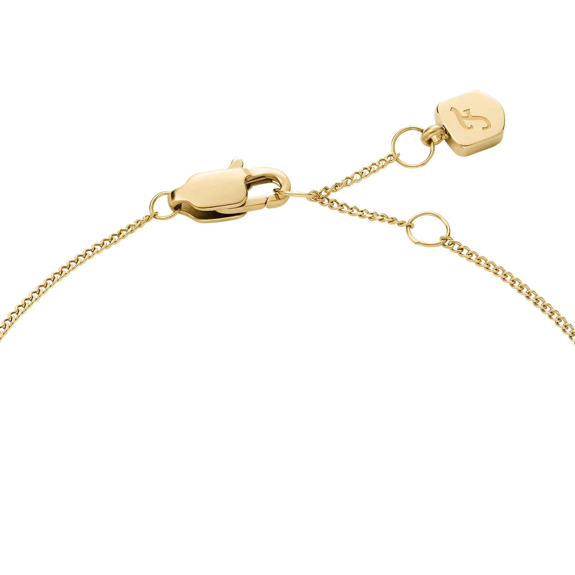 Sutton Pavé Butterfly Gold-Tone Stainless Steel Station Bracelet - Image 4