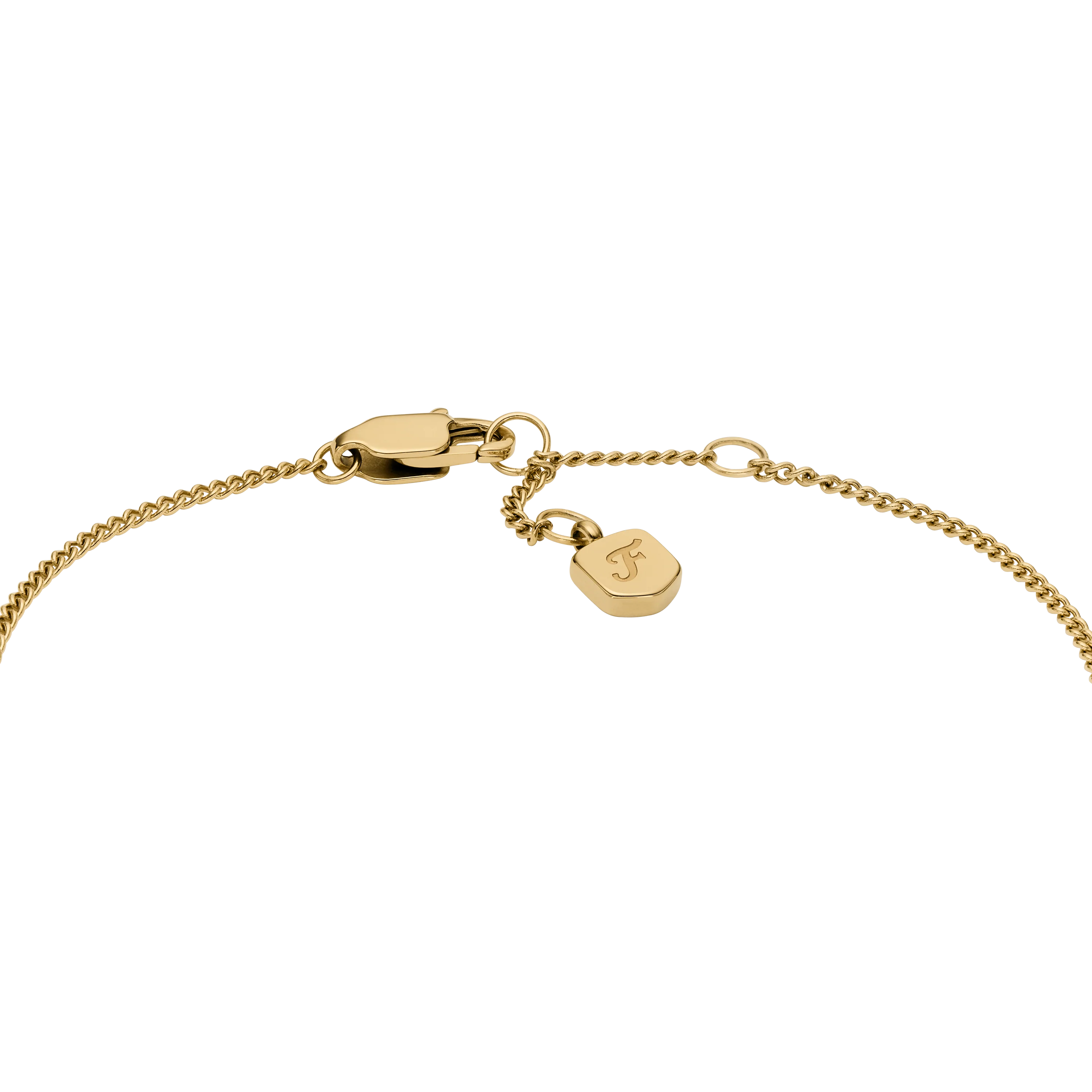 Sadie Gold-Tone Stainless Steel ID Bracelet - Image 3