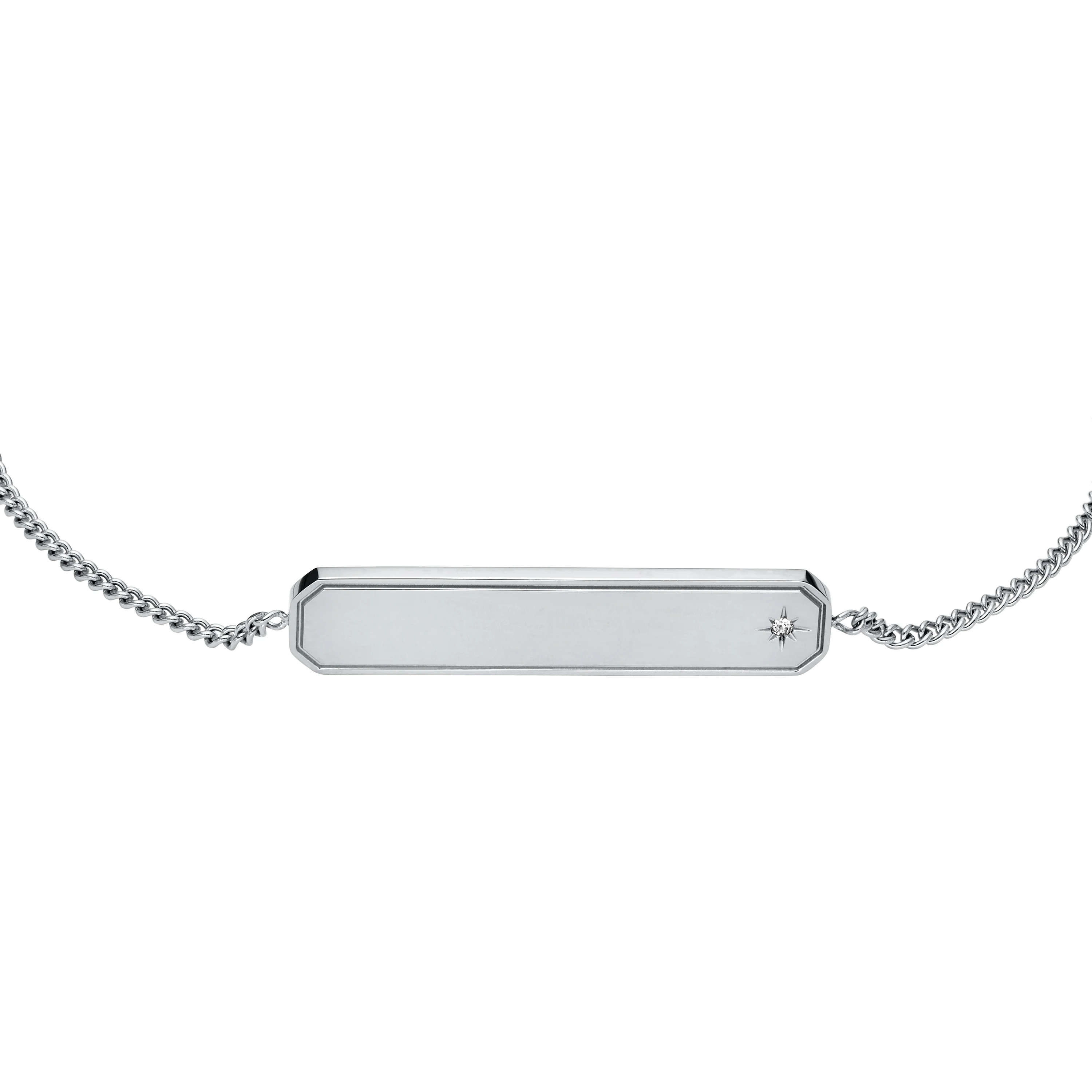 Sadie Stainless Steel ID Bracelet - Image 2