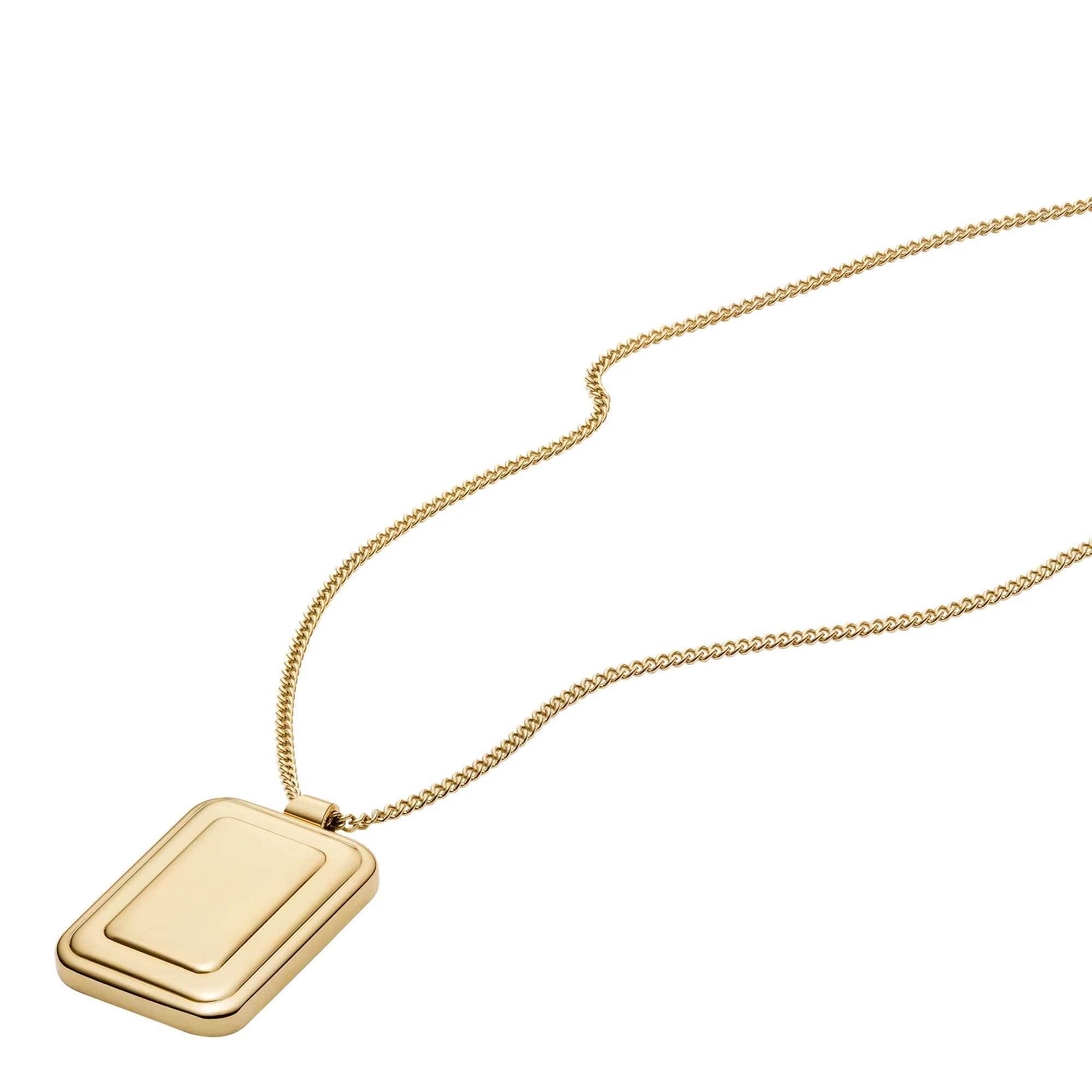 Raquel Gold-Tone Stainless Steel Pendant Necklace - Image 3