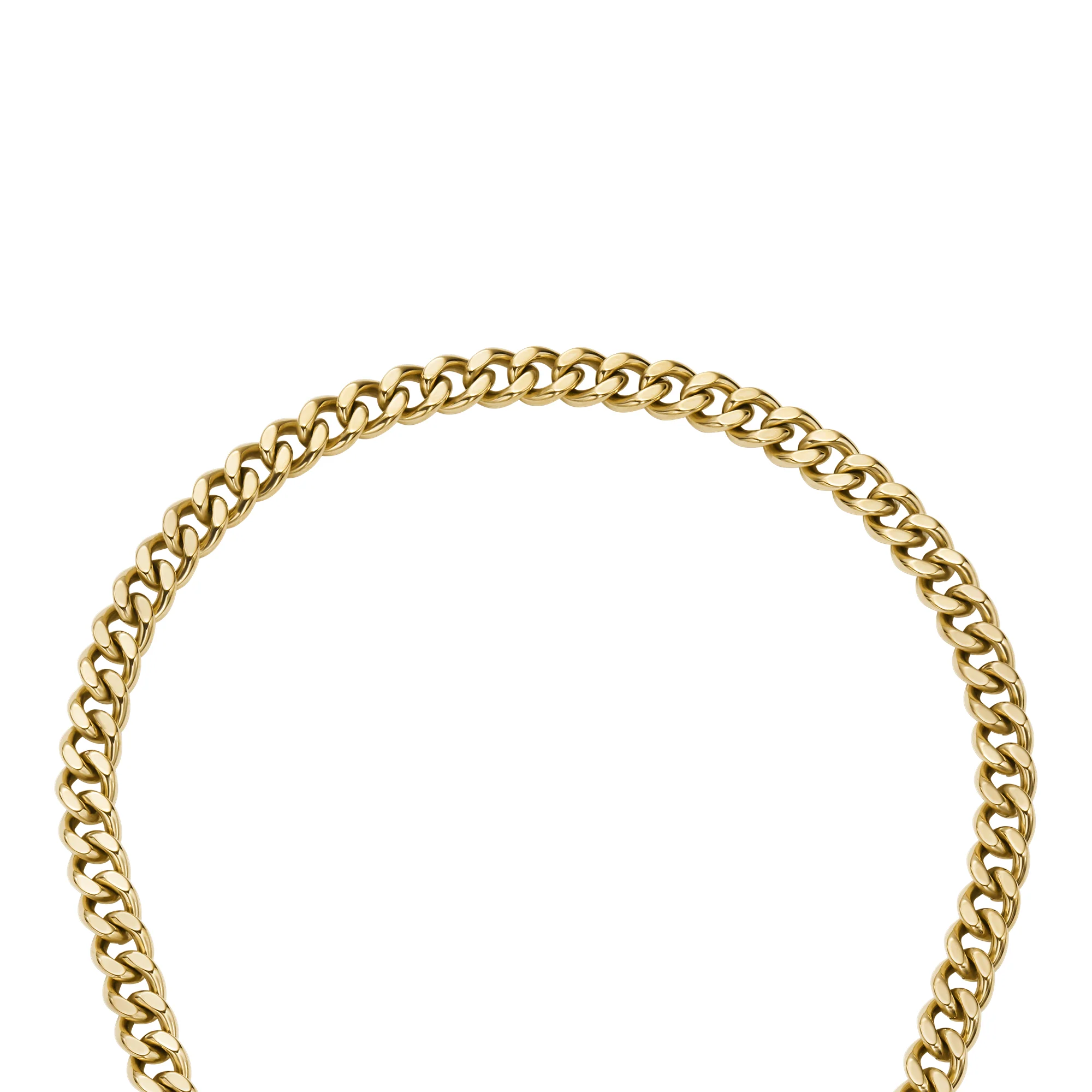 Carlie T-Bar Pavé Gold-Tone Stainless Steel Toggle Necklace - Image 4