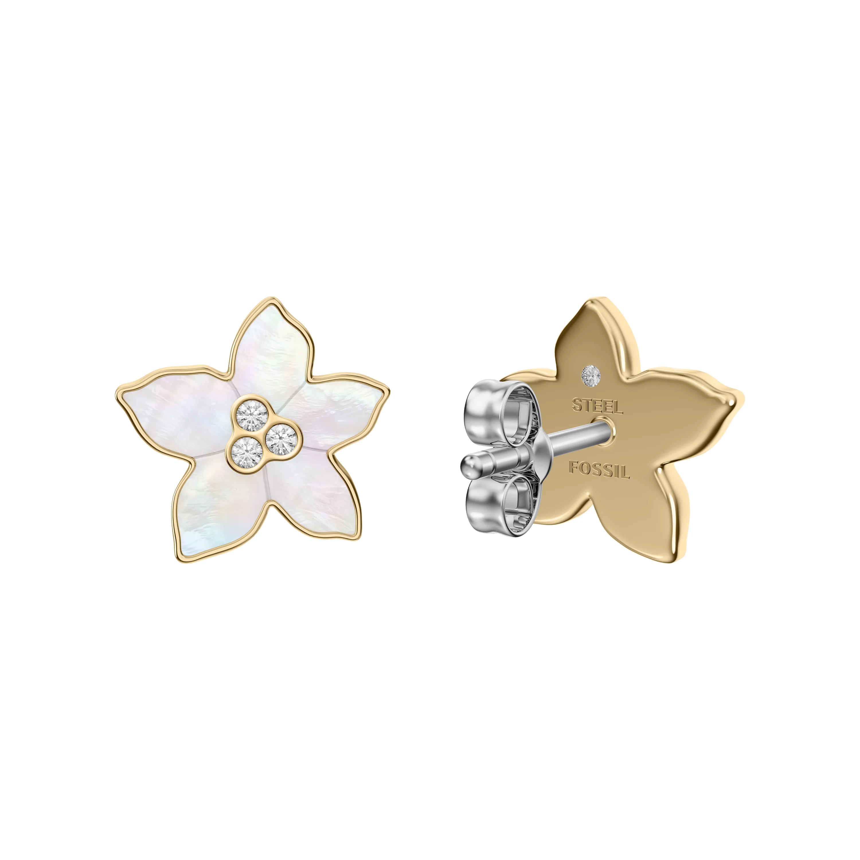 Sutton The Flower Collection Mother-of-Pearl Stud Earrings - Image 4