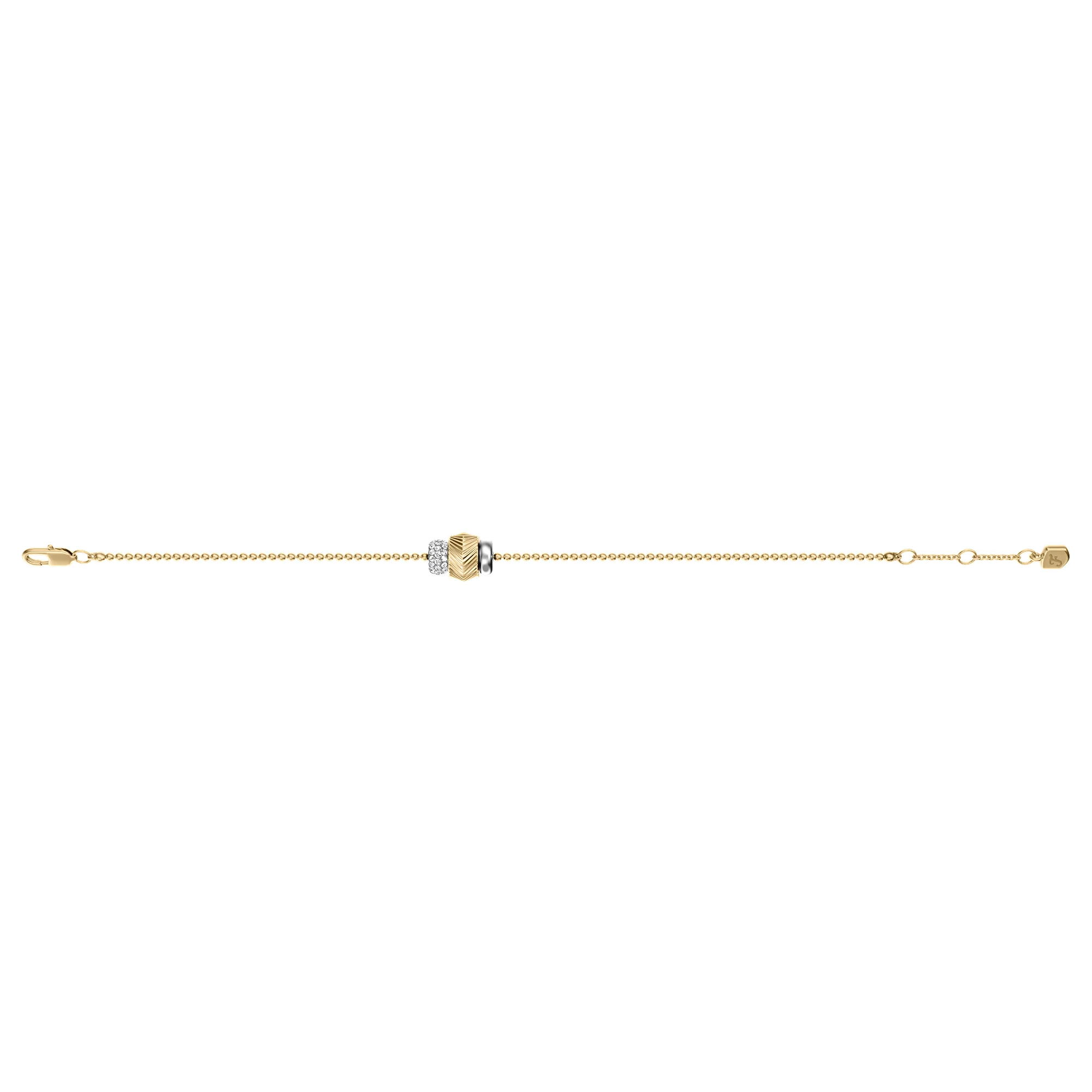 Harlow Rondelles Two-Tone Stainless Steel Station Bracelet - Image 4
