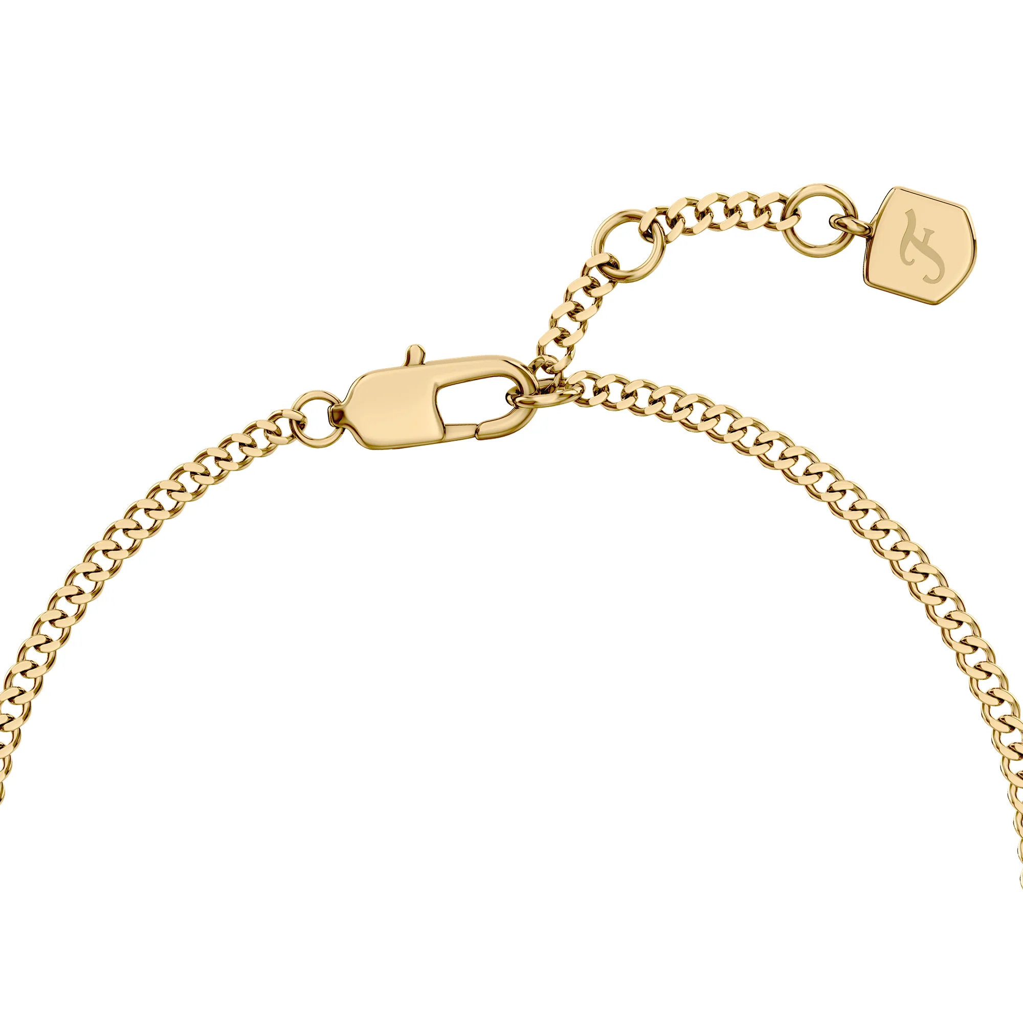 Raquel Glitz White Mother-of-Pearl Station Bracelet - Image 3