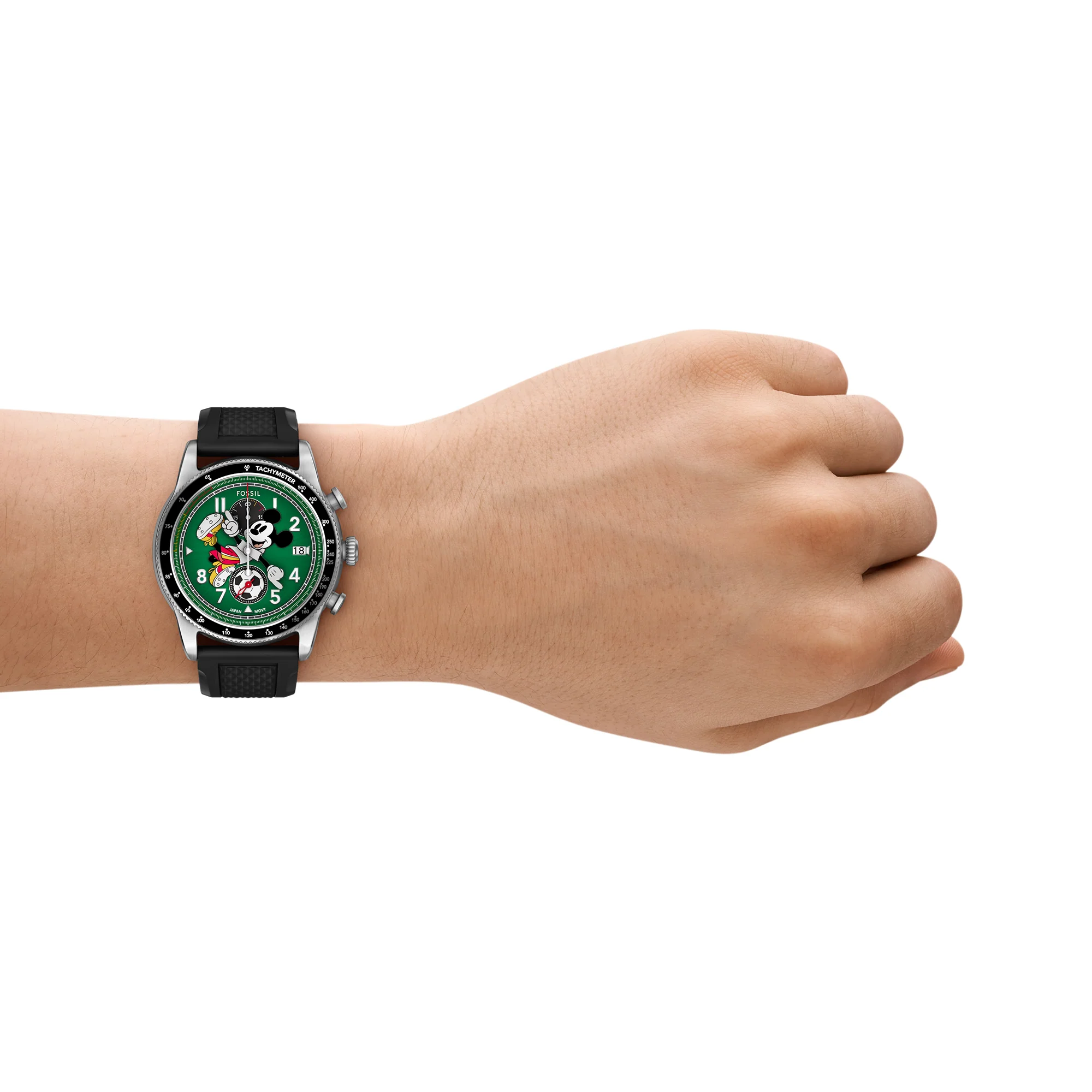Disney x Fossil Limited-Edition Mickey Mouse Soccer Watch - Image 7