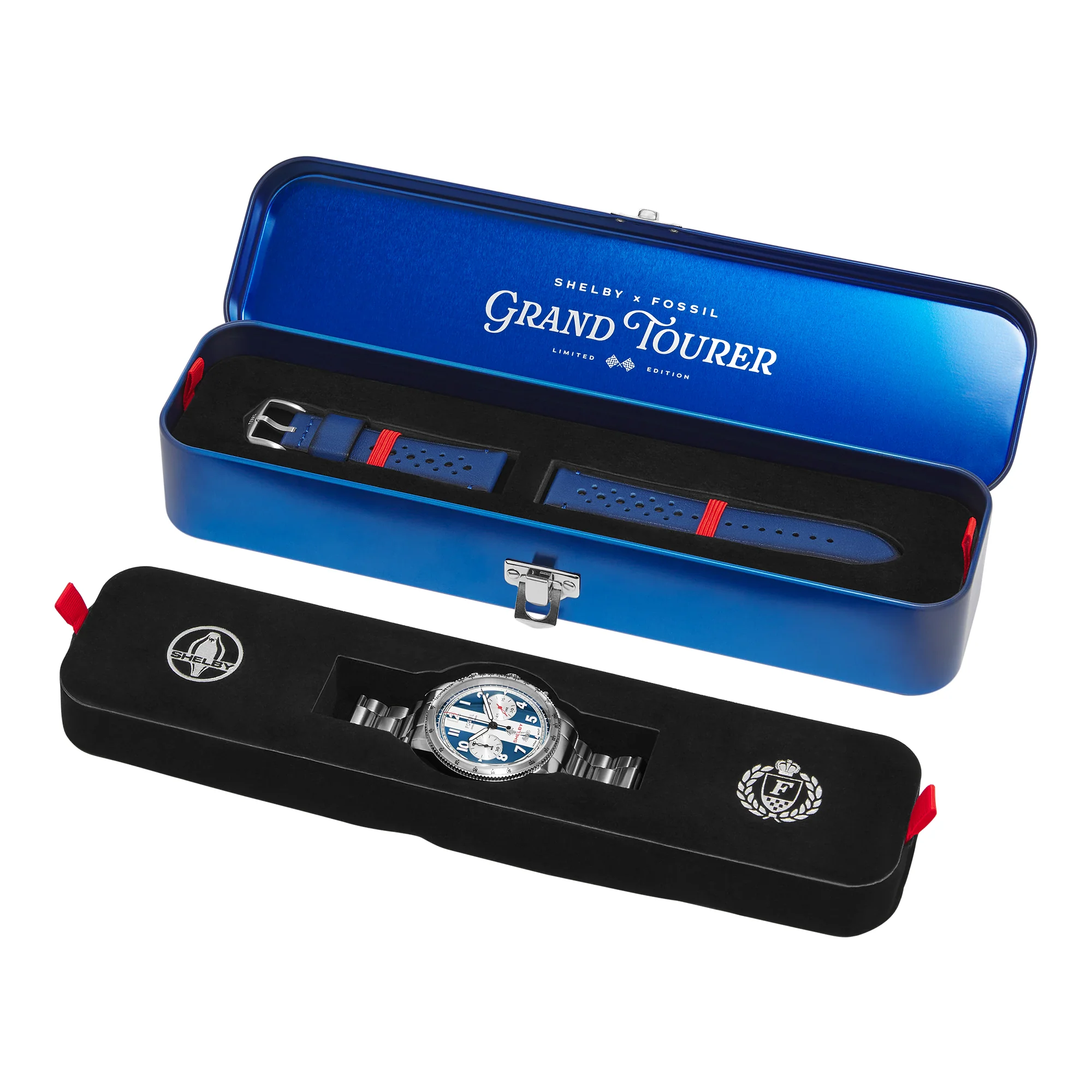 Shelby x Fossil Grand Tourer Limited-Edition Watch Set - Image 7