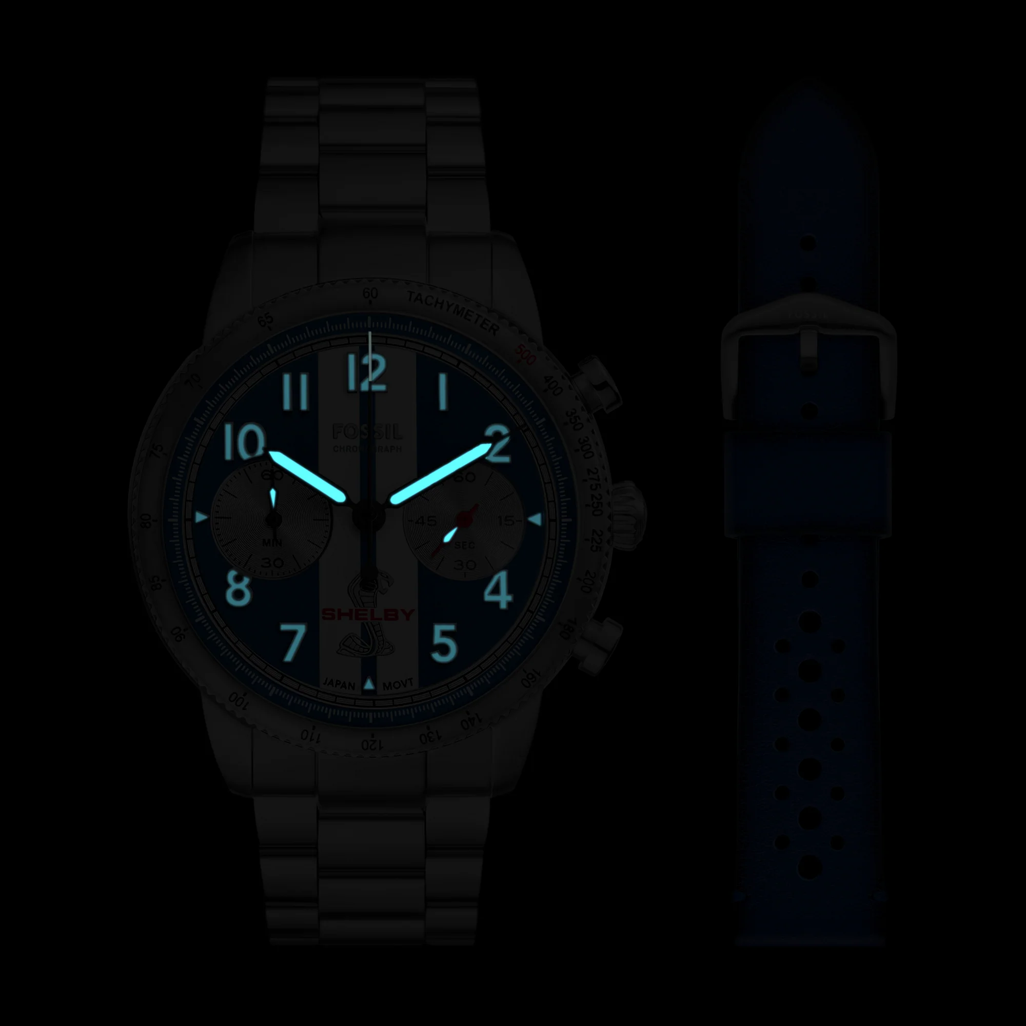 Shelby x Fossil Grand Tourer Limited-Edition Watch Set - Image 9