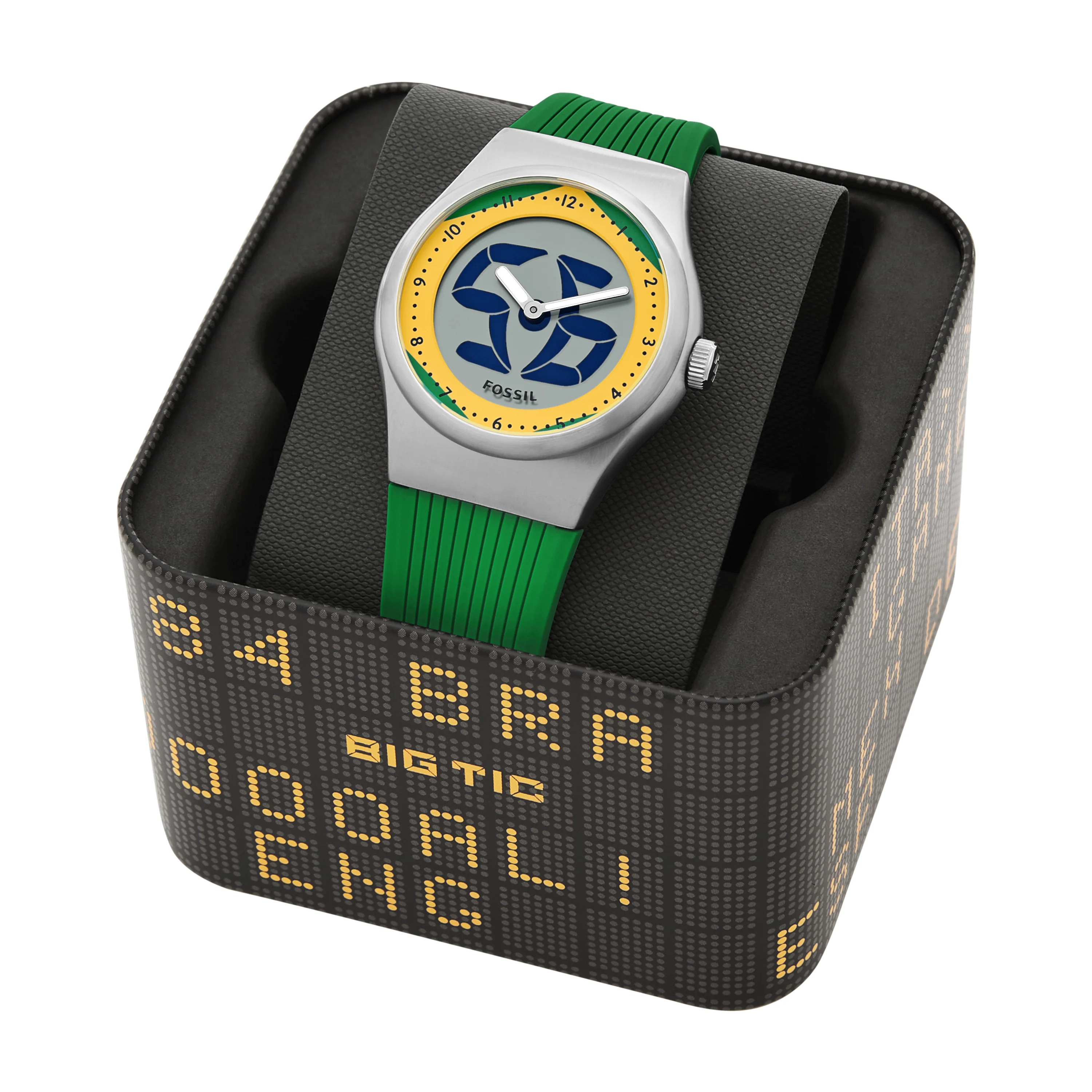 World Flags Big Tic Brazil Watch - Image 5