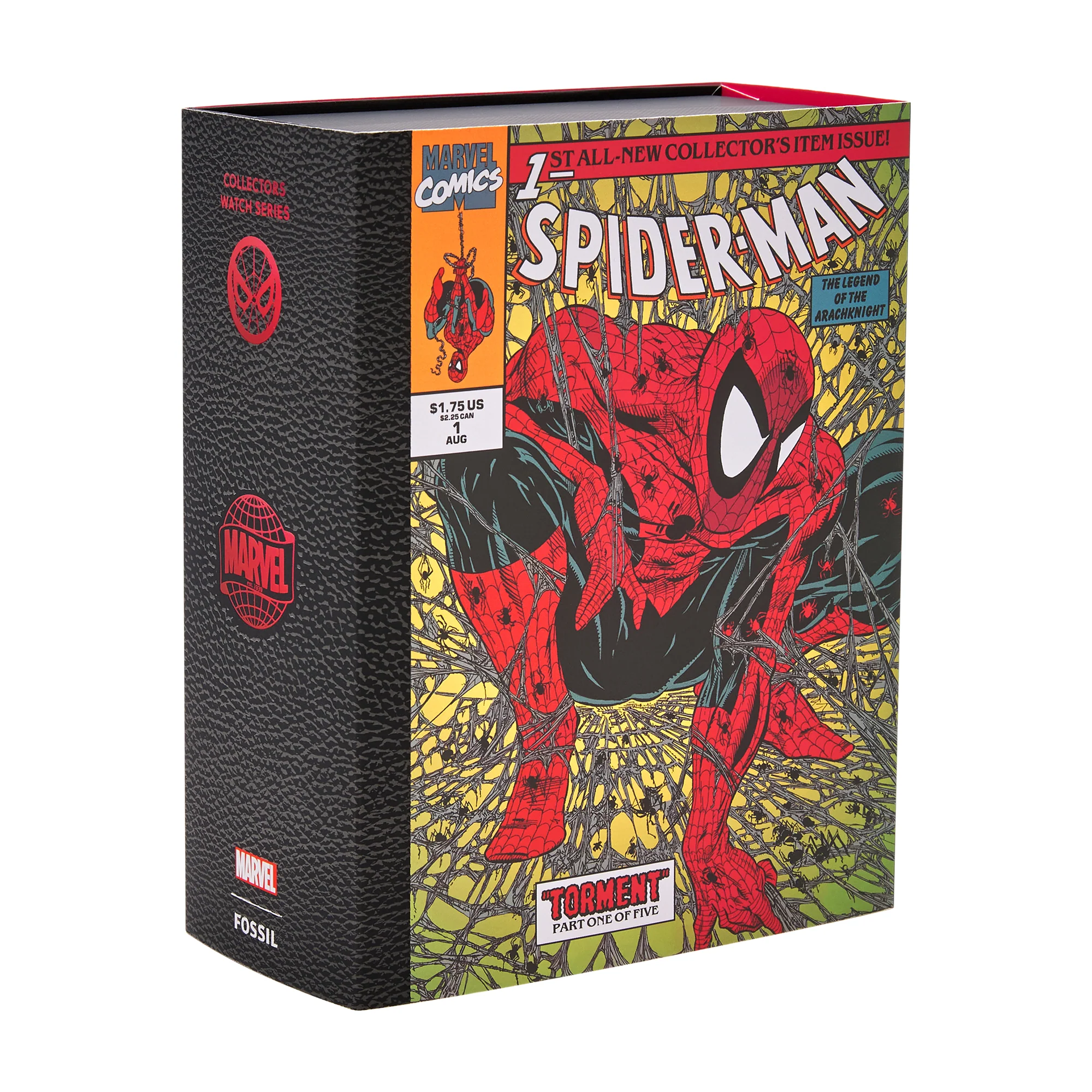 Marvel x Fossil Limited-Edition Spider-Man Automatic Watch - Image 6