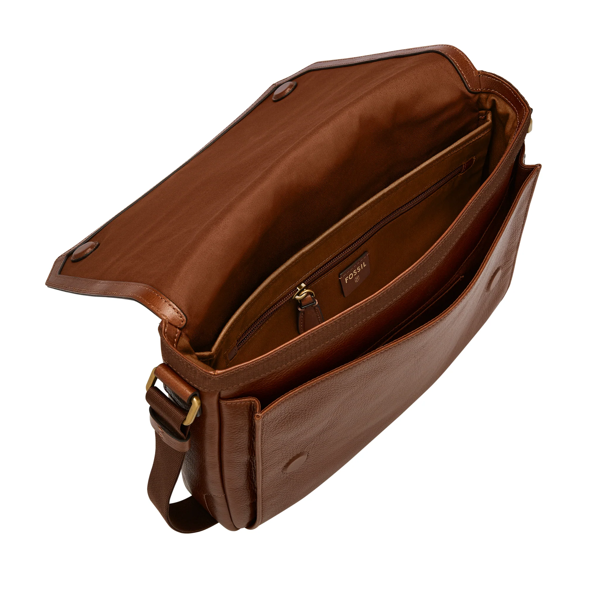 Hayes Leather Courier Bag - Image 2