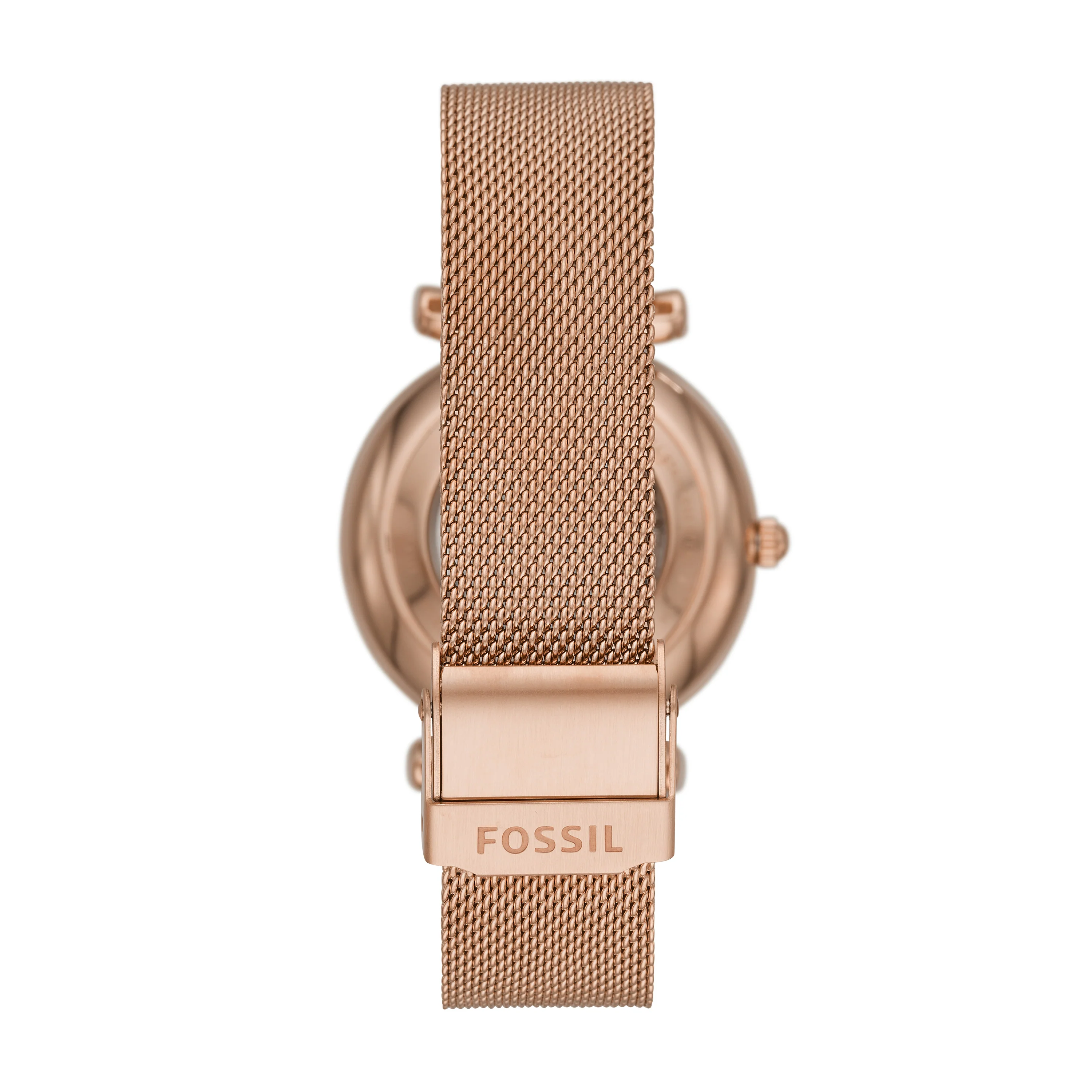 Carlie Automatic Rose Gold-Tone Stainless Steel Mesh Watch - Image 3